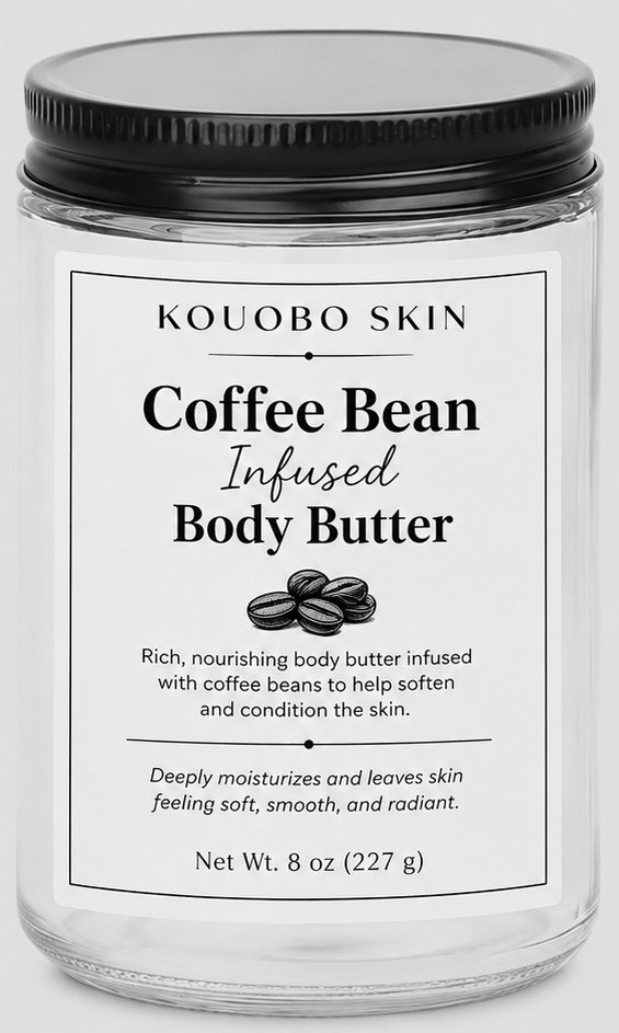Coffee Bean Infused Body Butter