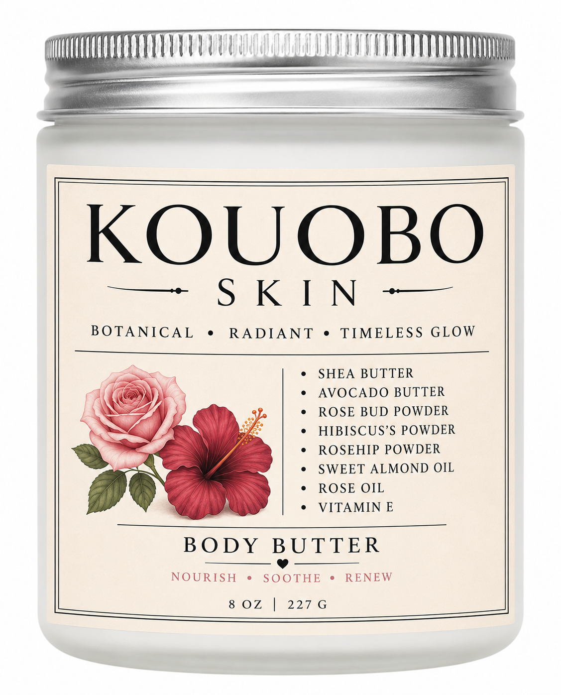 Rose & Hibiscus Body Butter