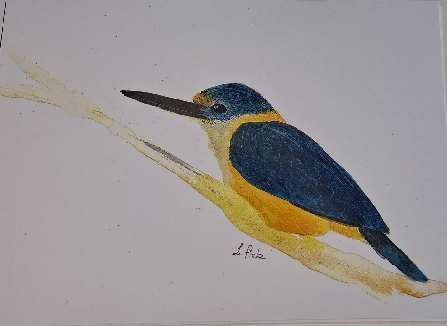 King Fisher Print