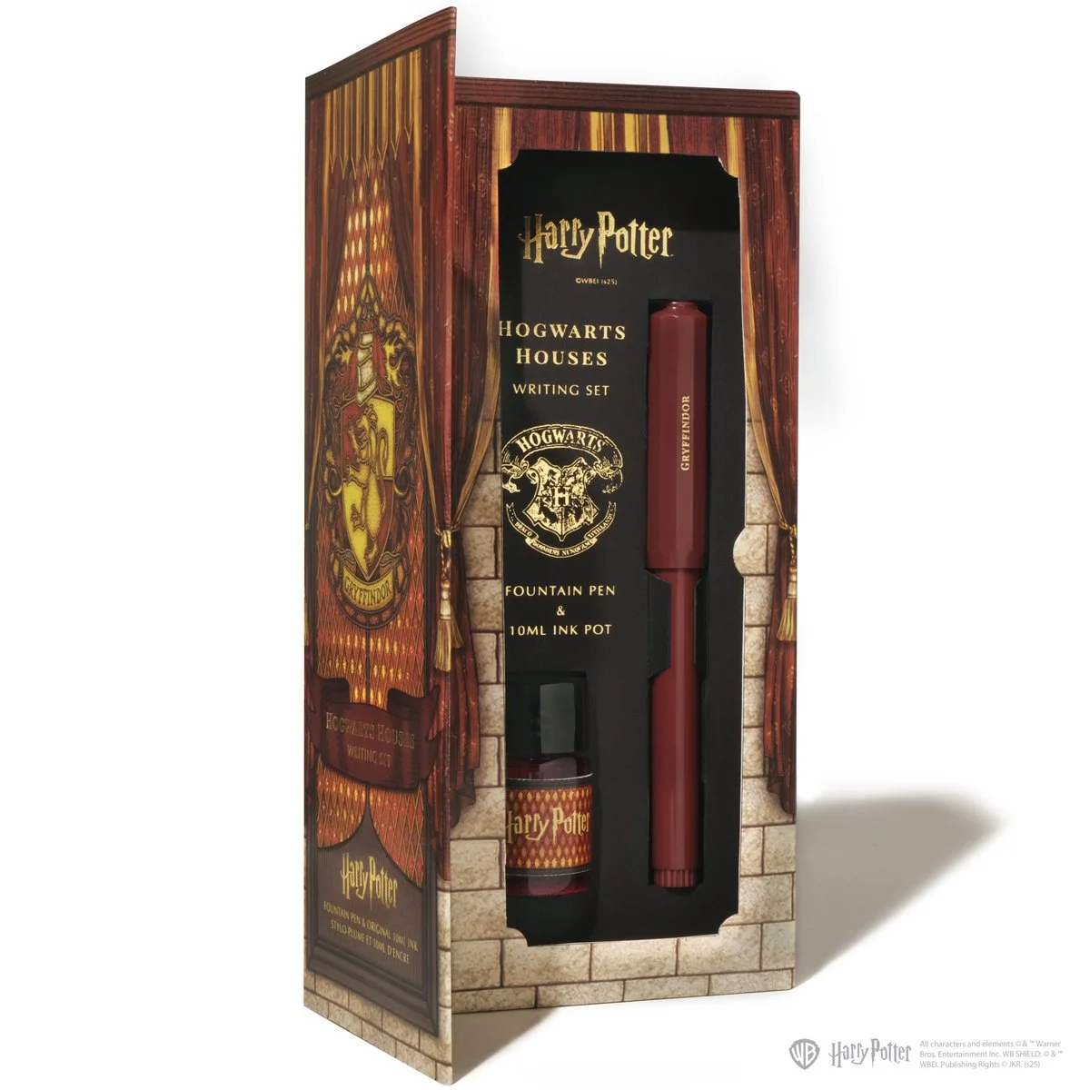 Ferris Wheel Press Carousel Fountain Pen and 10ml Ink Set WB Harry Potter Houses of Hogwarts Gryffindor