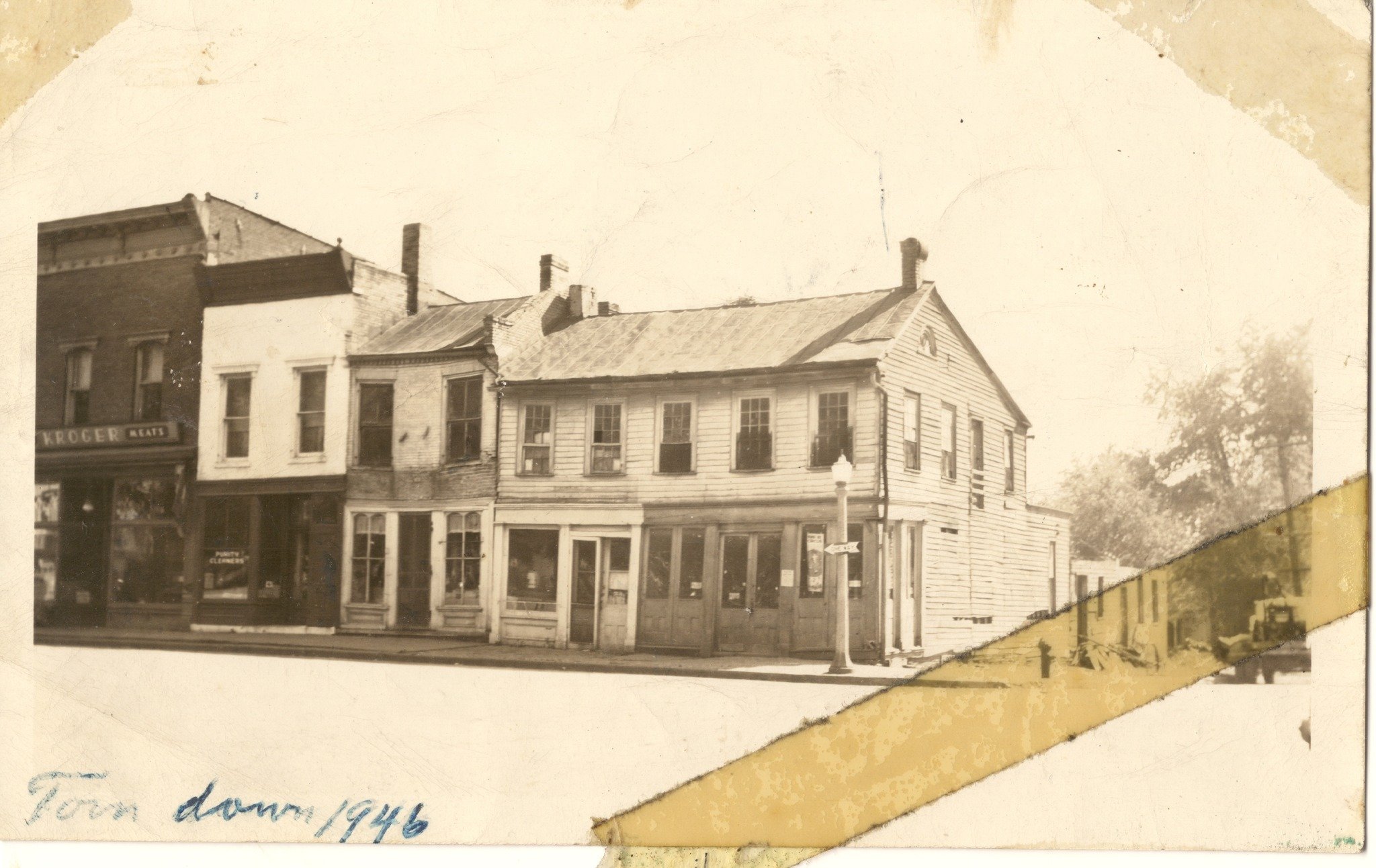 Southwest corner of Winchester Square