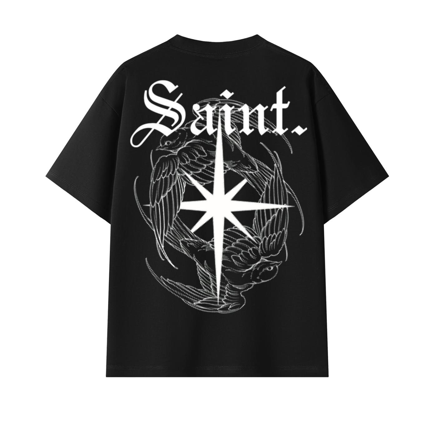 Grim's Saint Collection Oversized T-Shirt Black