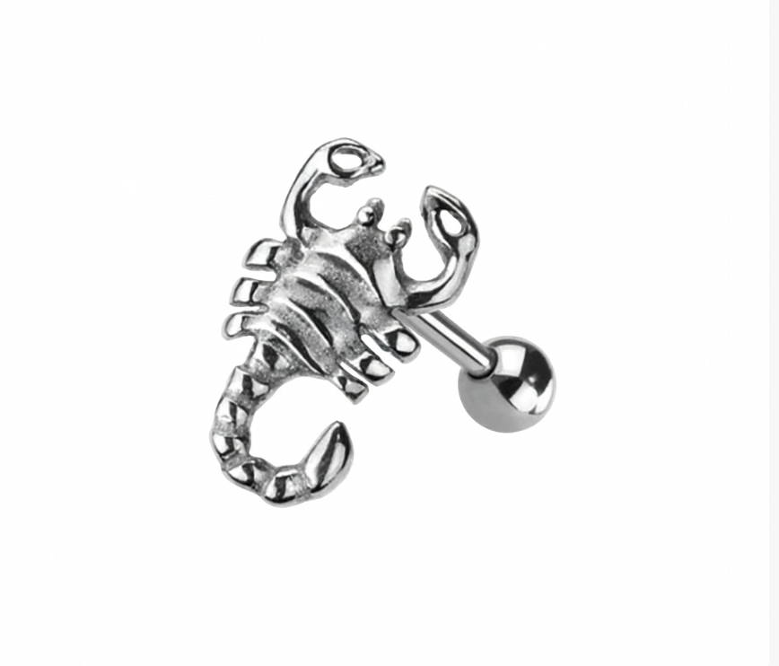 Scorpion Tongue Piercing Jewelry