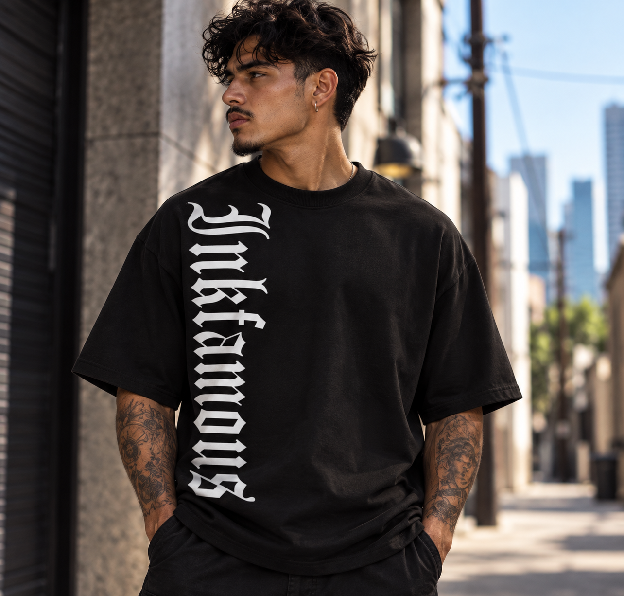 Inkfamous UniMask Snake T-Shirt