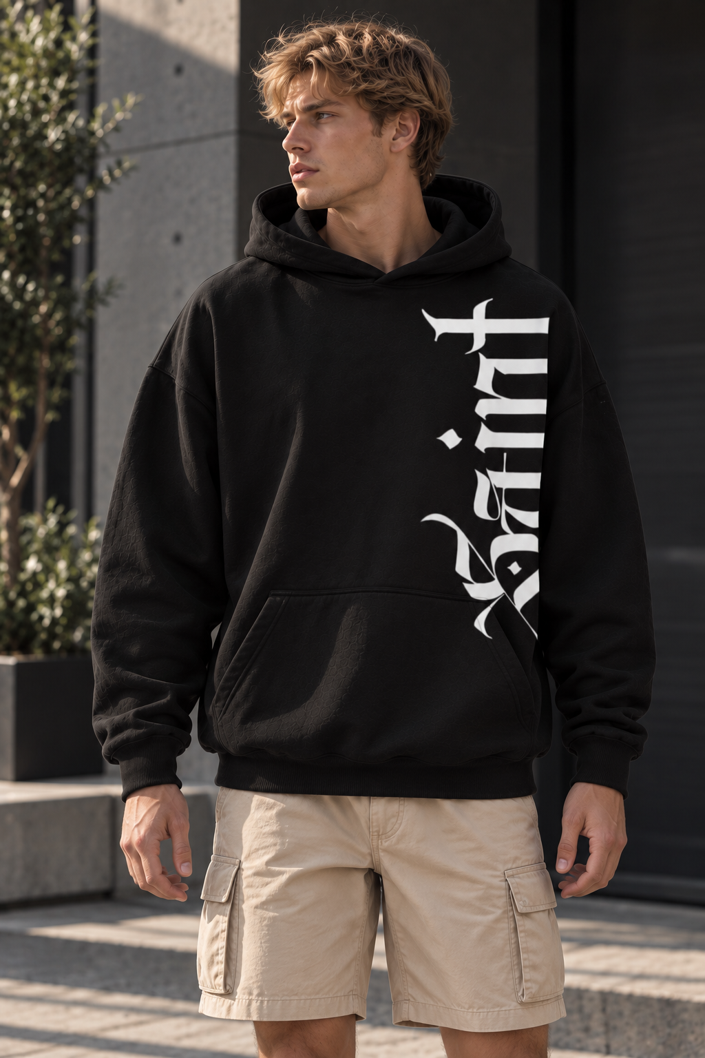 Grim's Saint Collection Basic Logo Hoodie