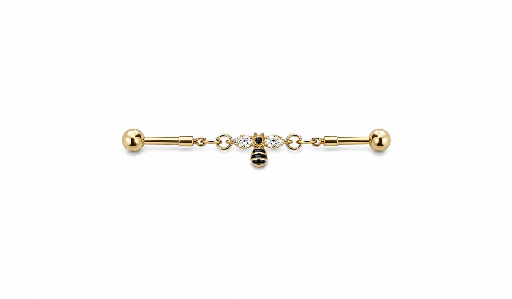 Bee Charm Industrial Barbell