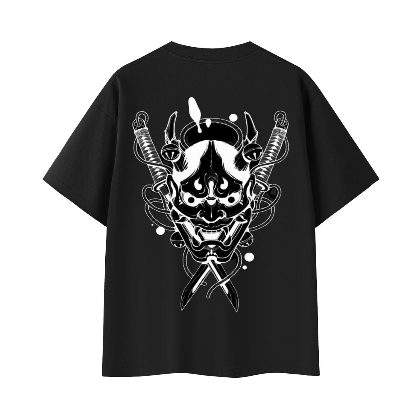 Inkfamous Trad Logo UniMask Katana Black T