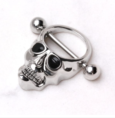 316L Stainless Steel Black Eye Skull Nipple Shield 2.png