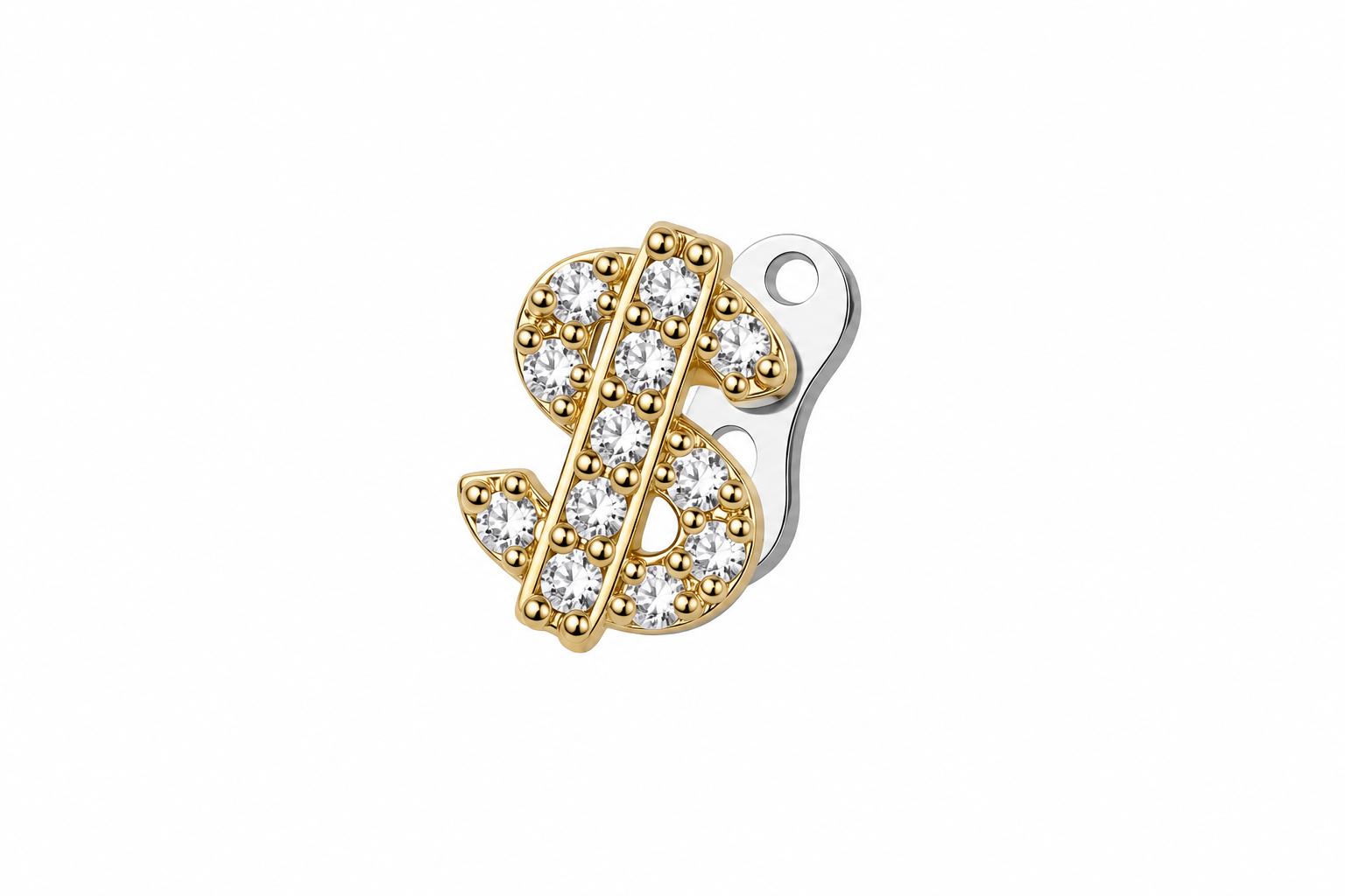 Sparkle Dollar Sign Dermal