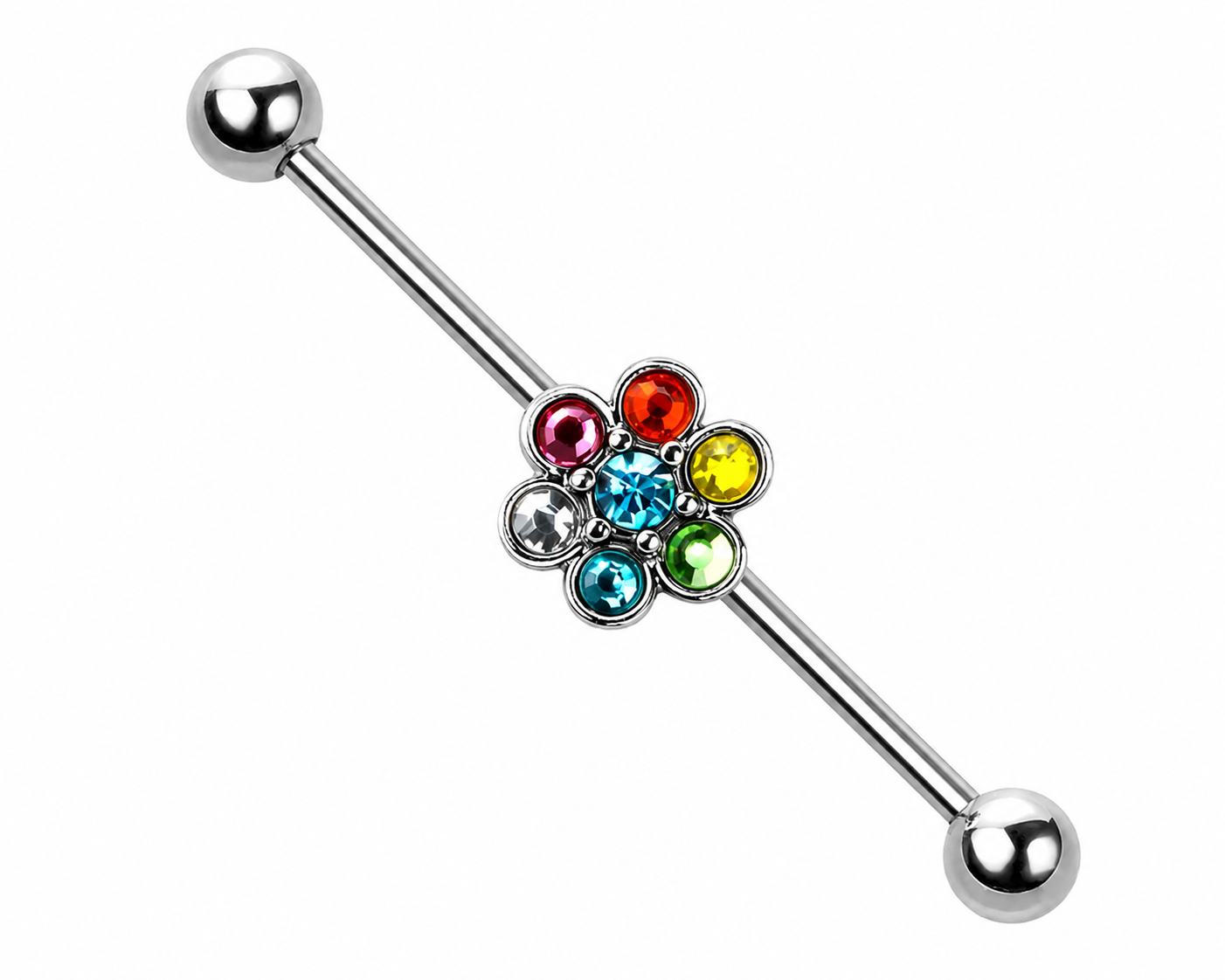 Flower Industrial Barbell