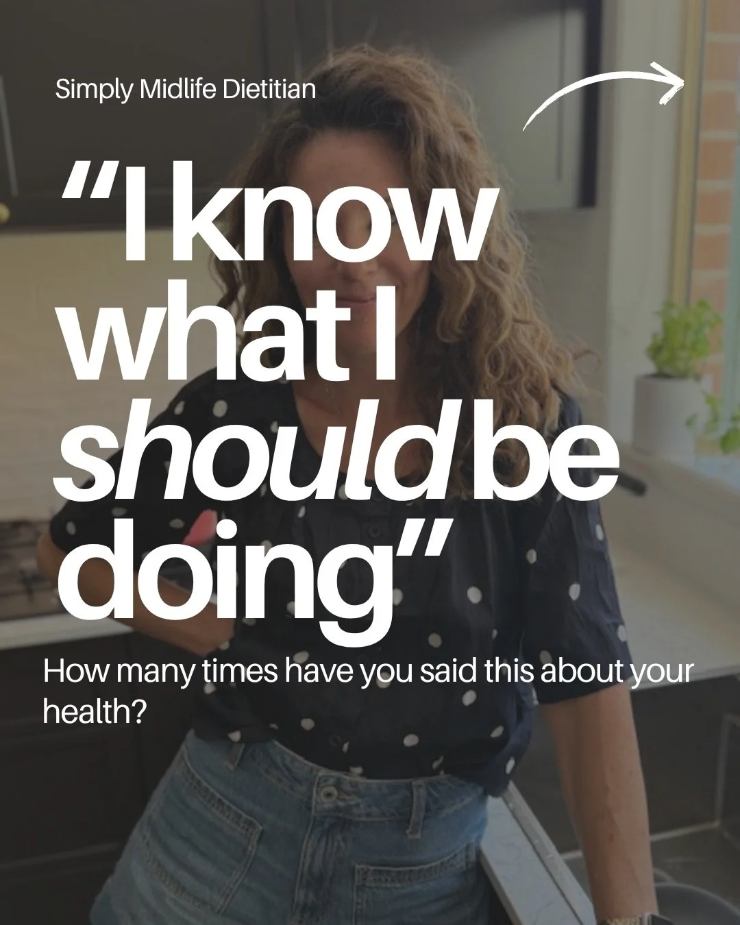 I promise you, I hear some version of this almost daily - &ldquo;I know what I should be doing.&rdquo; 

Knowing and doing are governed by completely different processes. To take knowledge and put it into action, we need to choose what we are ready t