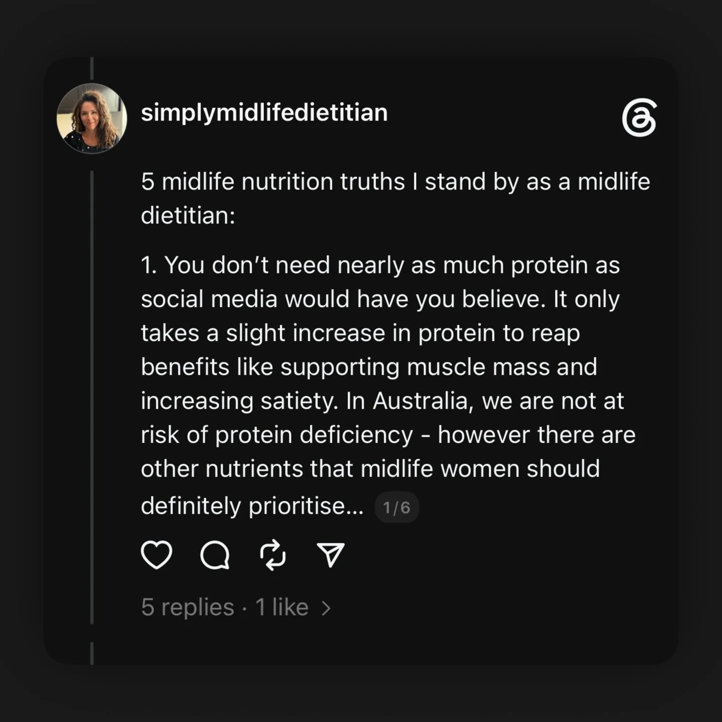 A few hot takes for a Thursday night. What are yours? #midlifenutrition #dietitianmidlife