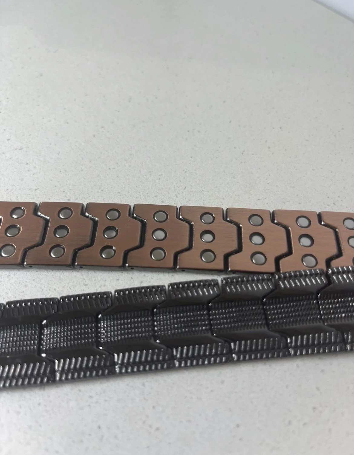 Mens Titanium Copper Band