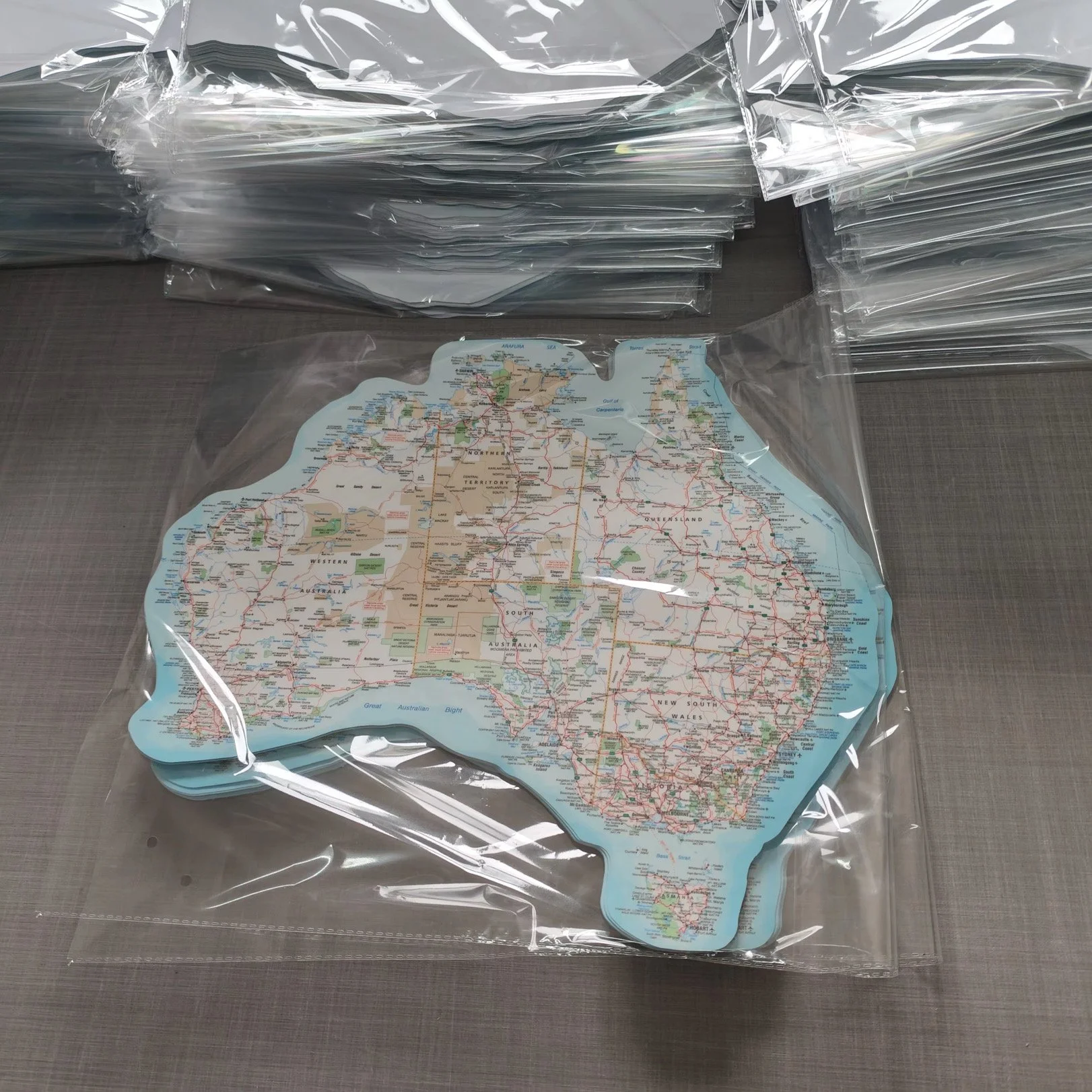 Australian Map Sticker