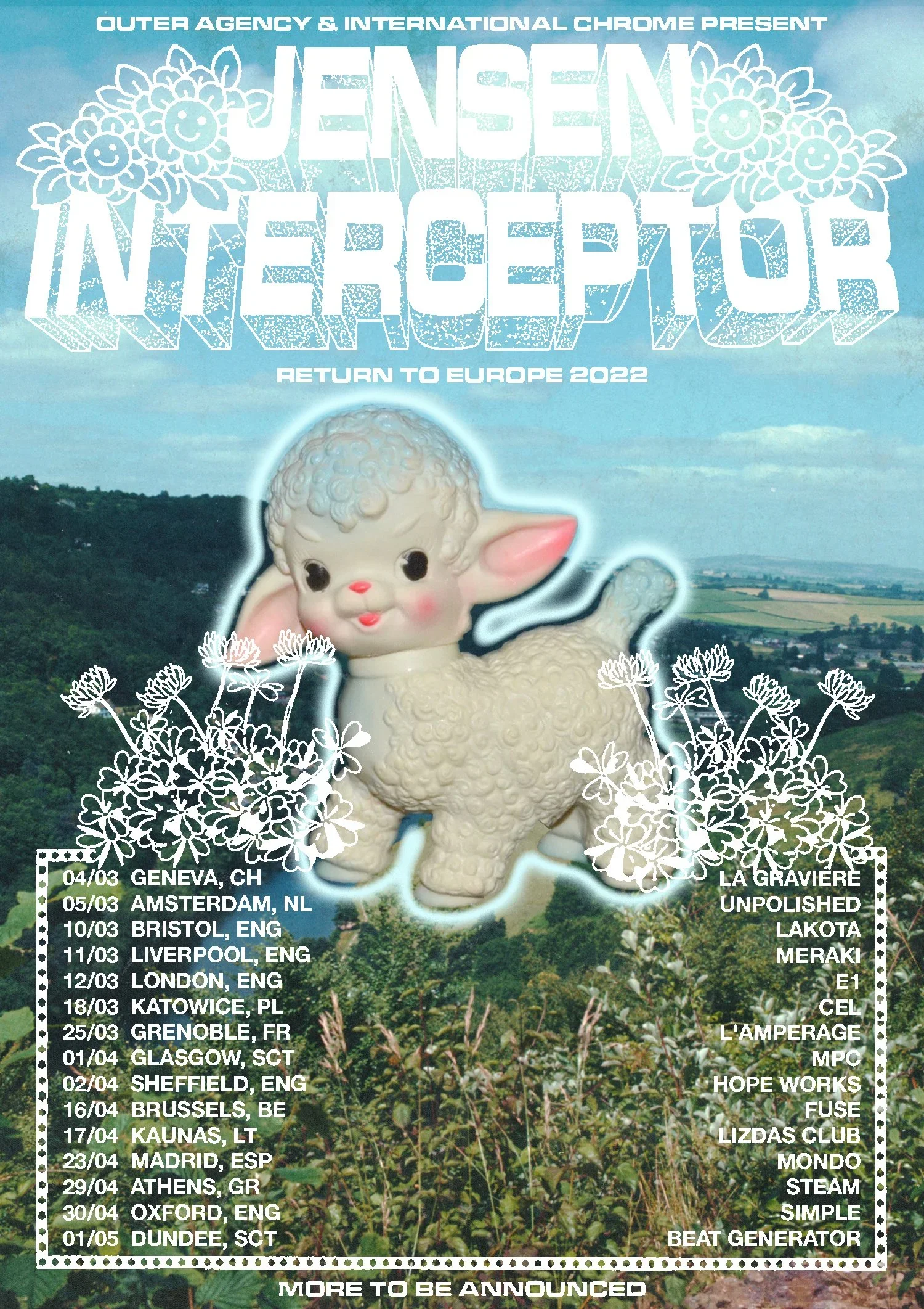 Jensen Interceptor European Tour