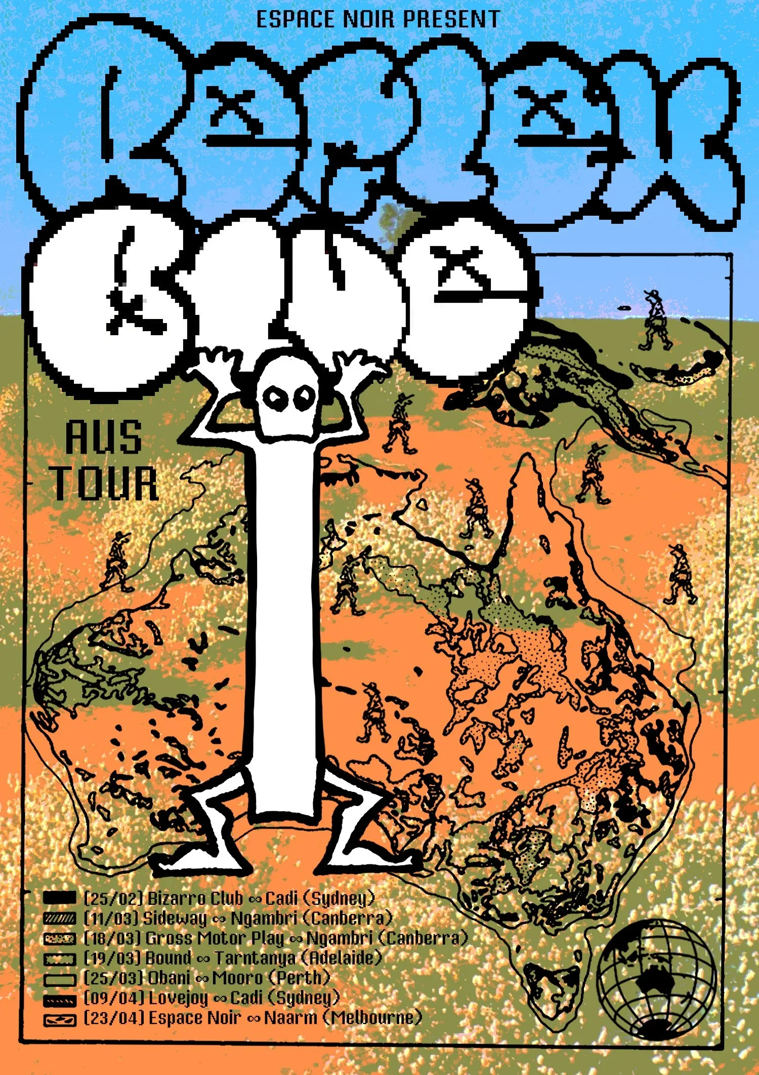 Reflex Blue Australia Tour
