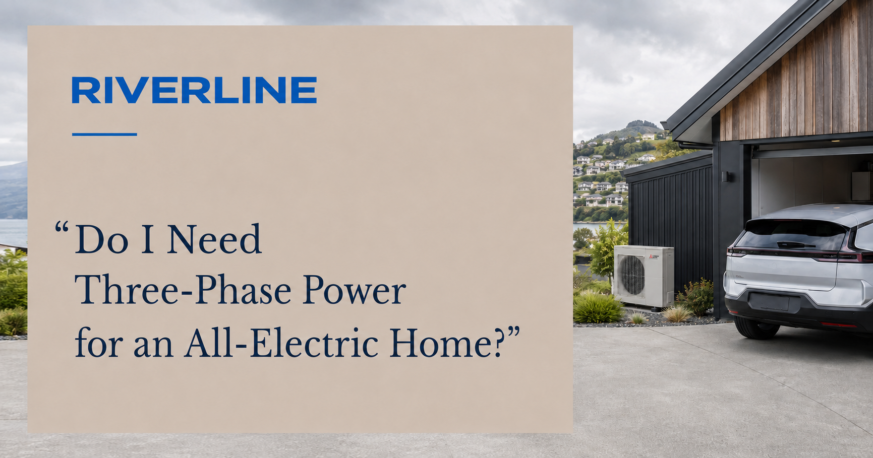 Do I Need Three-Phase Power for an All-Electric Home?