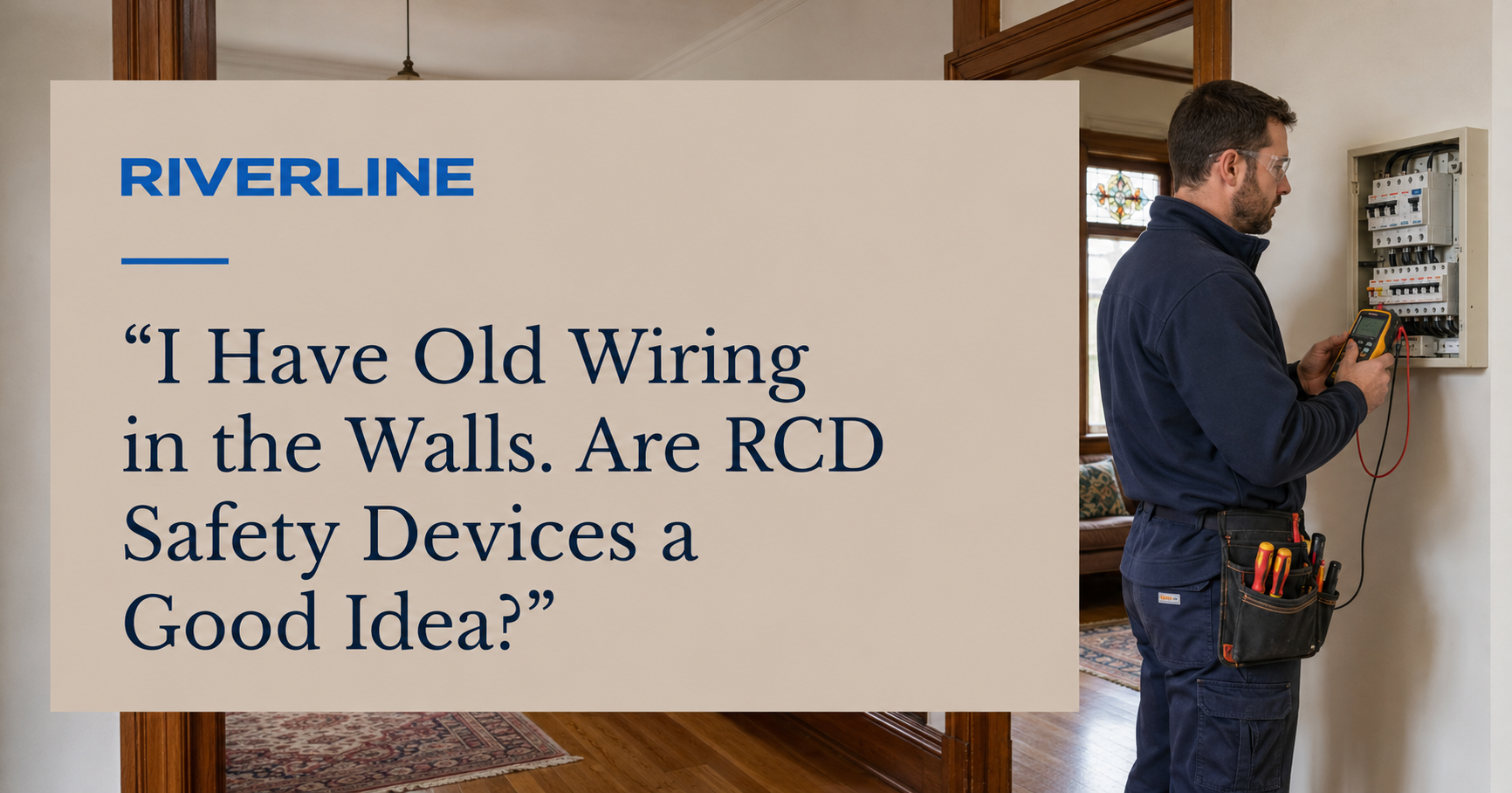 I Have Old Wiring in the Walls. Are RCD Safety Devices a Good Idea?