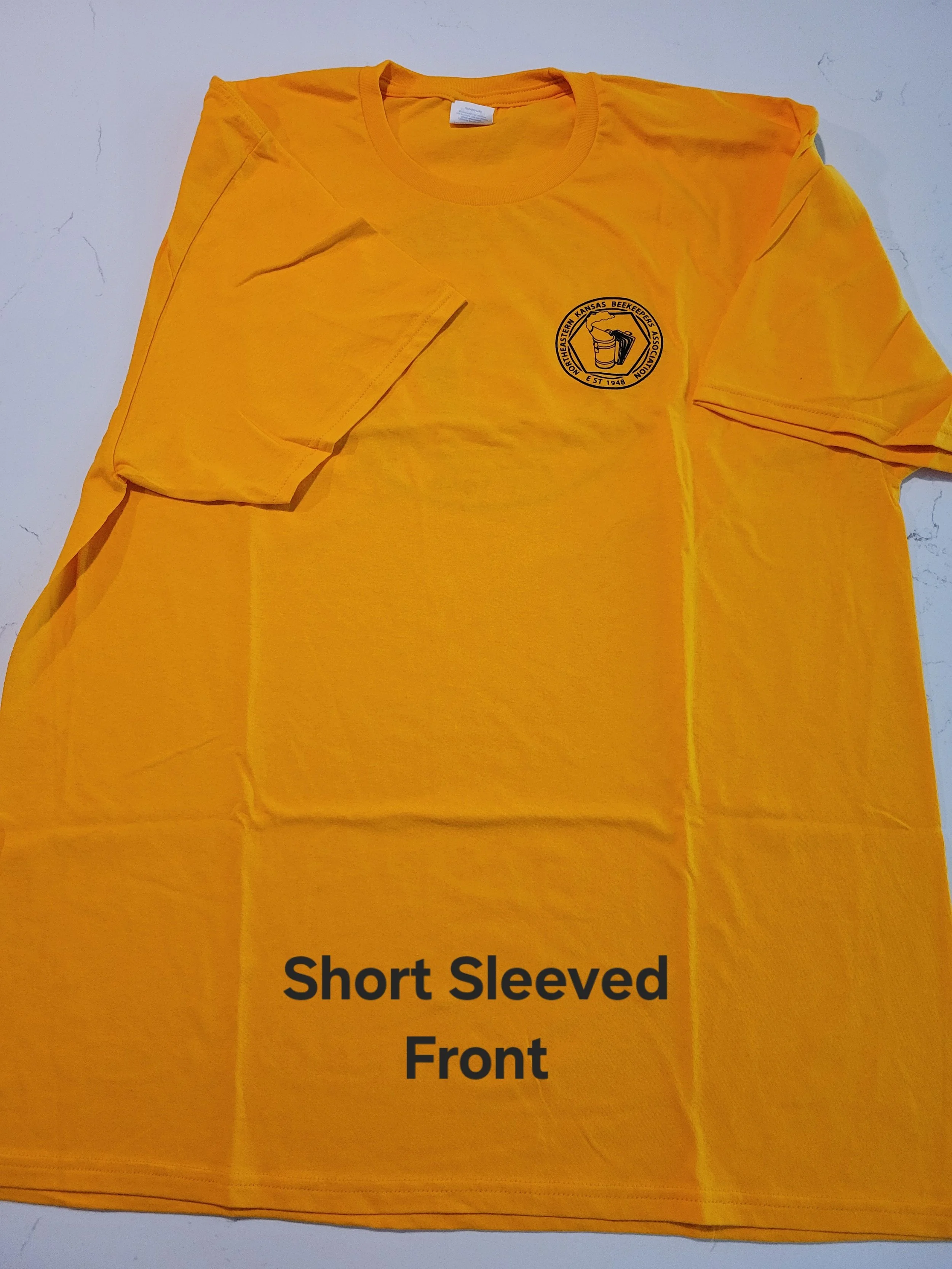 Gold Short Sleeve T-Shirt