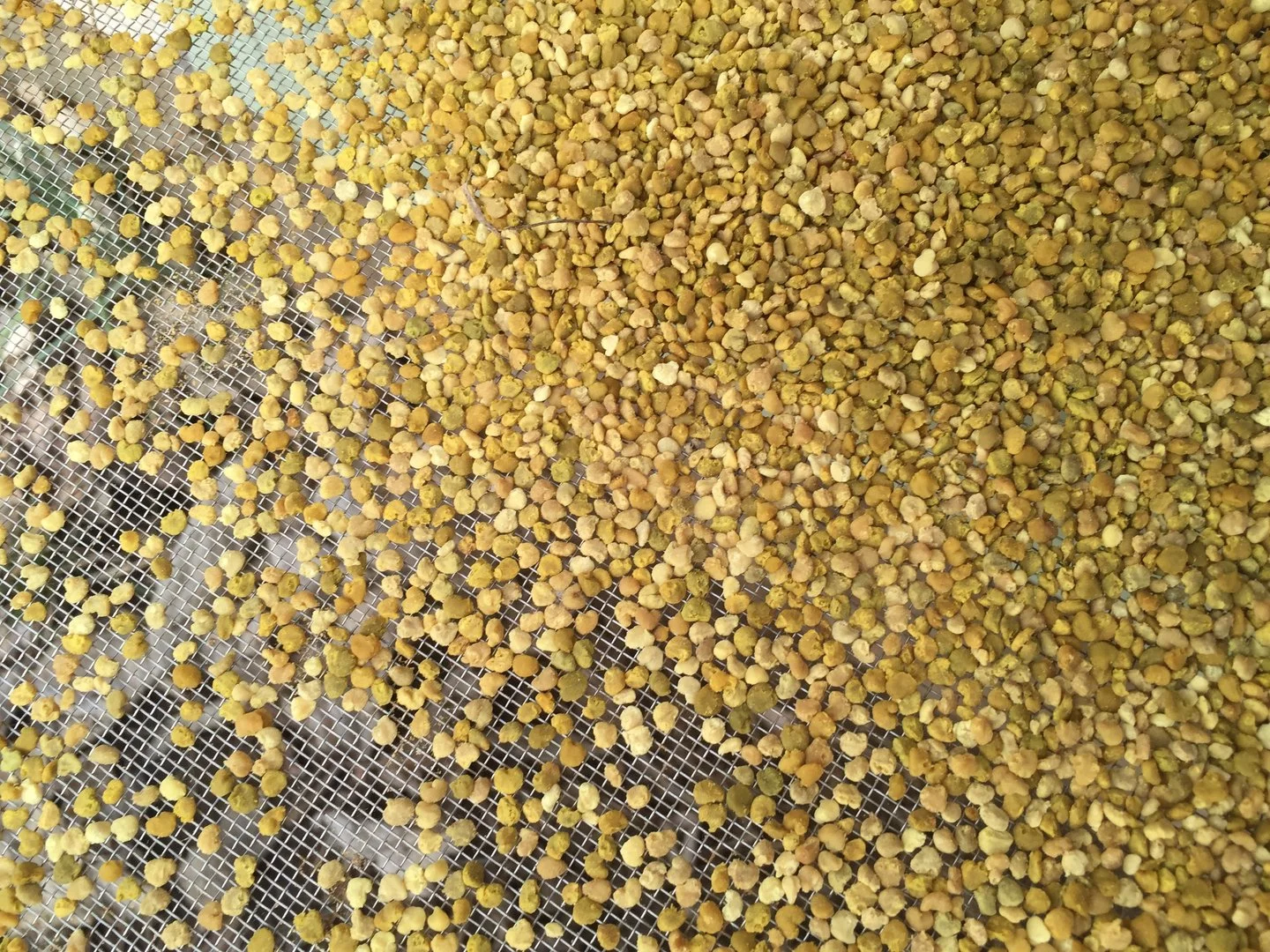 Honey product drying