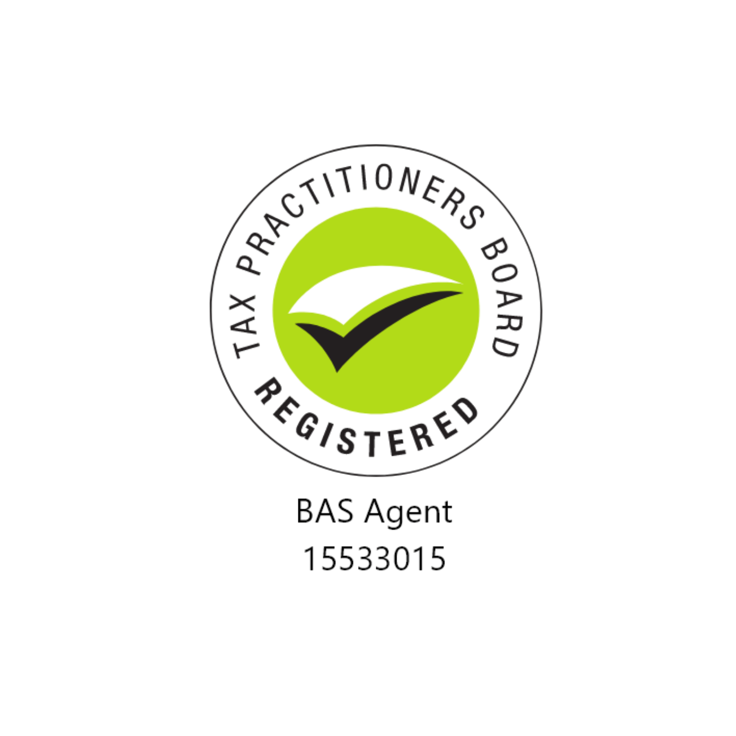 Official certification badge with a black checkmark on a green circle, and the text "Titan Max Properties Brokers Registered" around the circle.
