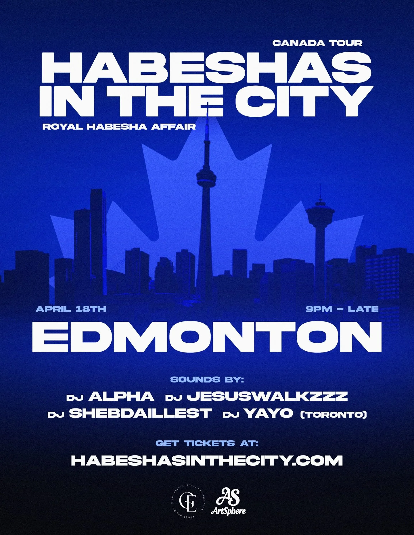 Royal Habesha Affair ✨ - YEG

We are excited to announce our partnership with @girmaevents we&rsquo;ve curated a night where culture meets luxury 🥂 music, connection, and elevated experience &mdash; inspired by the richness of Habesha culture and th