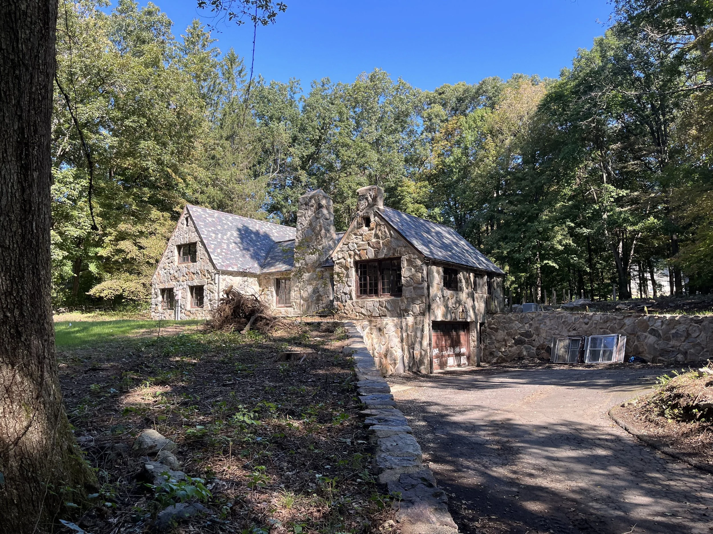 Existing neglected house