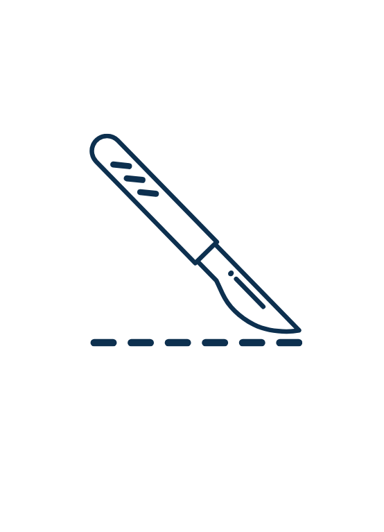 Icon for open surgery