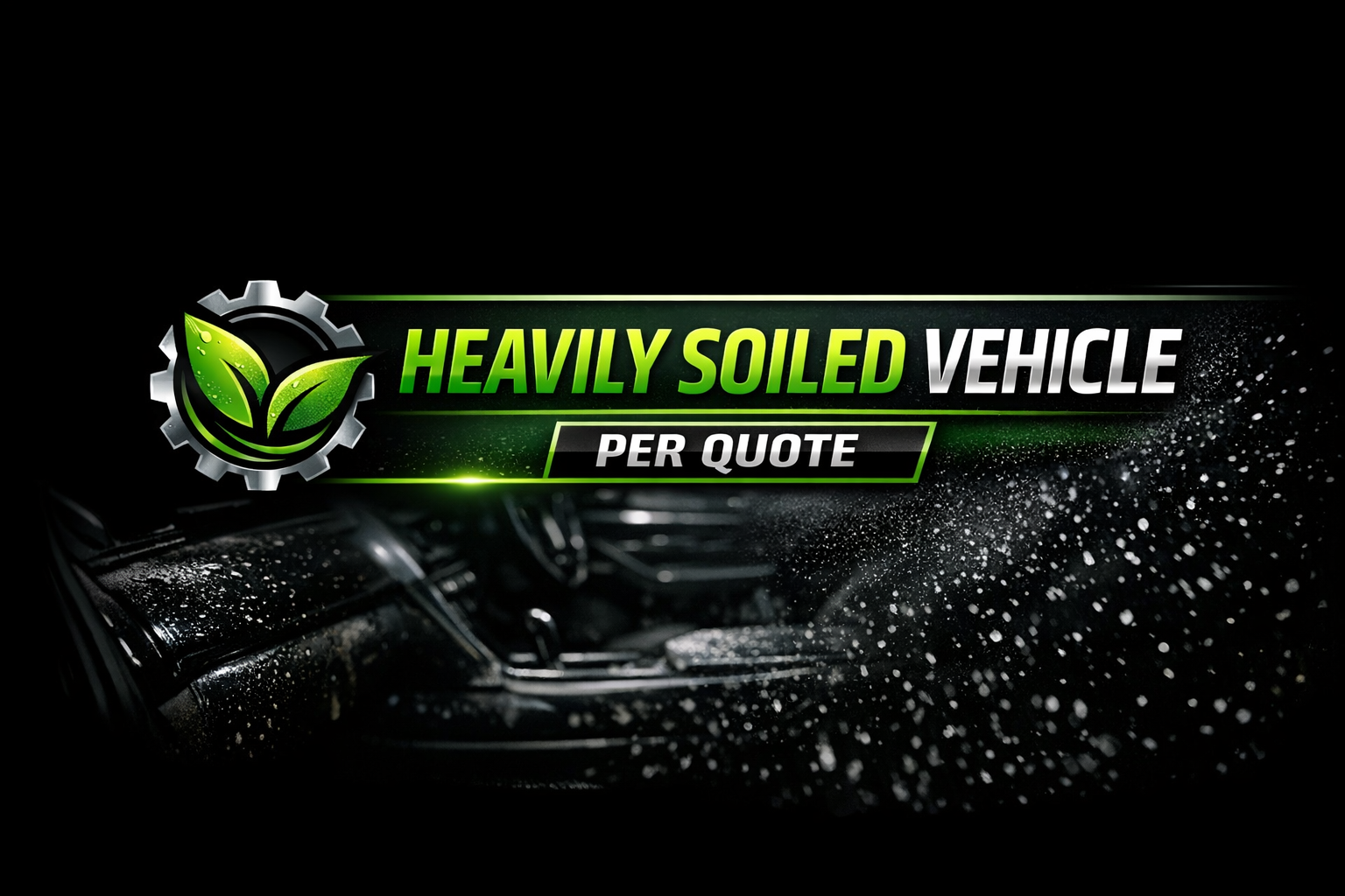Heavily Soiled Vehicle Detailing Service