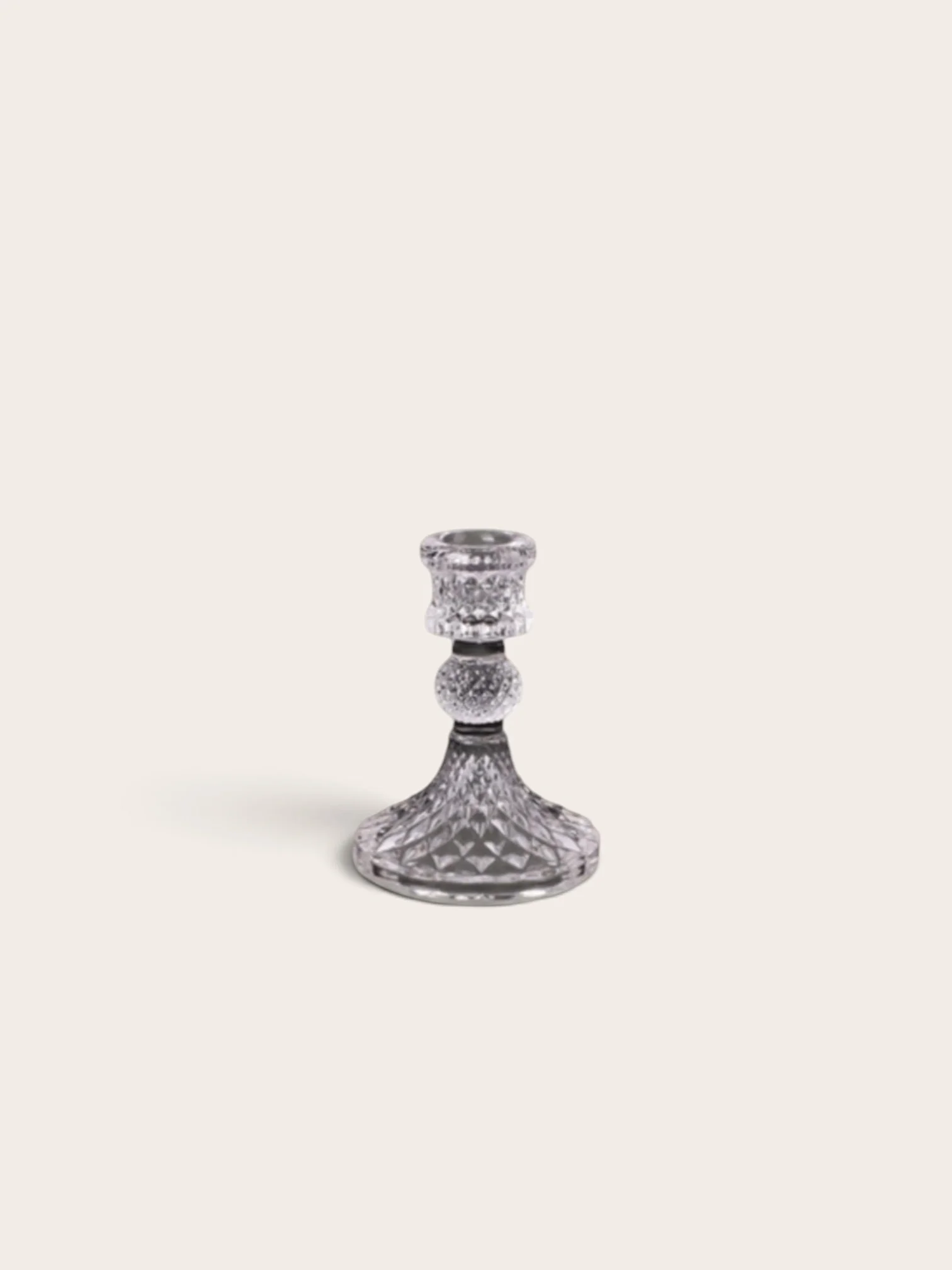 Vintage Glass Taper Holders