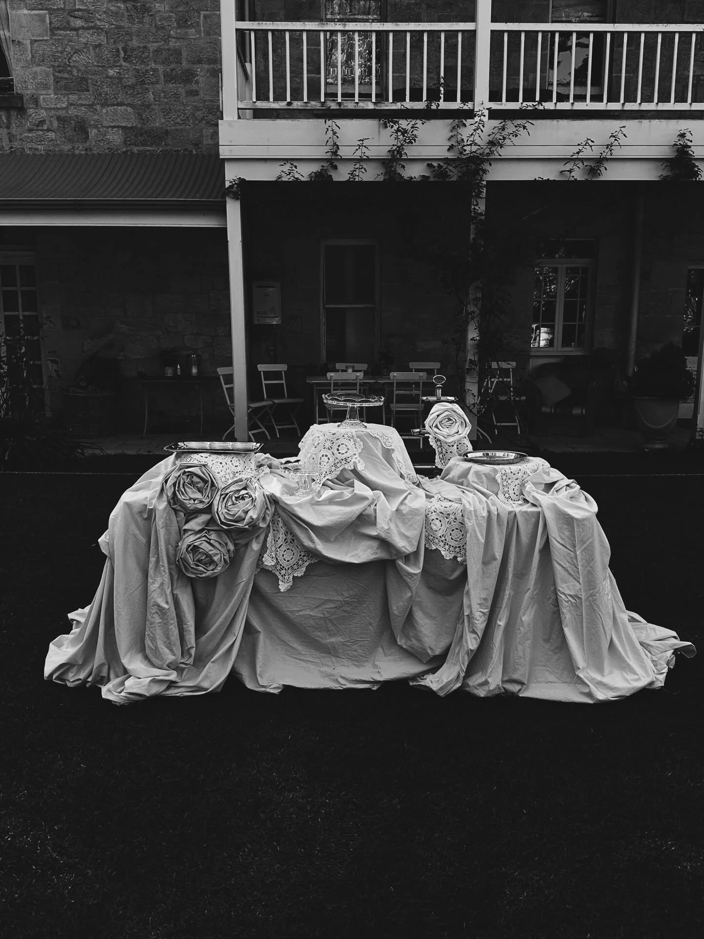 Not just &ldquo;linen&rdquo; - Intention. Structure. Art. 
Planning: @stylenestadelaide 
Venue: @glenewinestate 
&bull;
&bull;
&bull;
#draping #weddingstyling #tabledraping #weddingideas #eventstylist