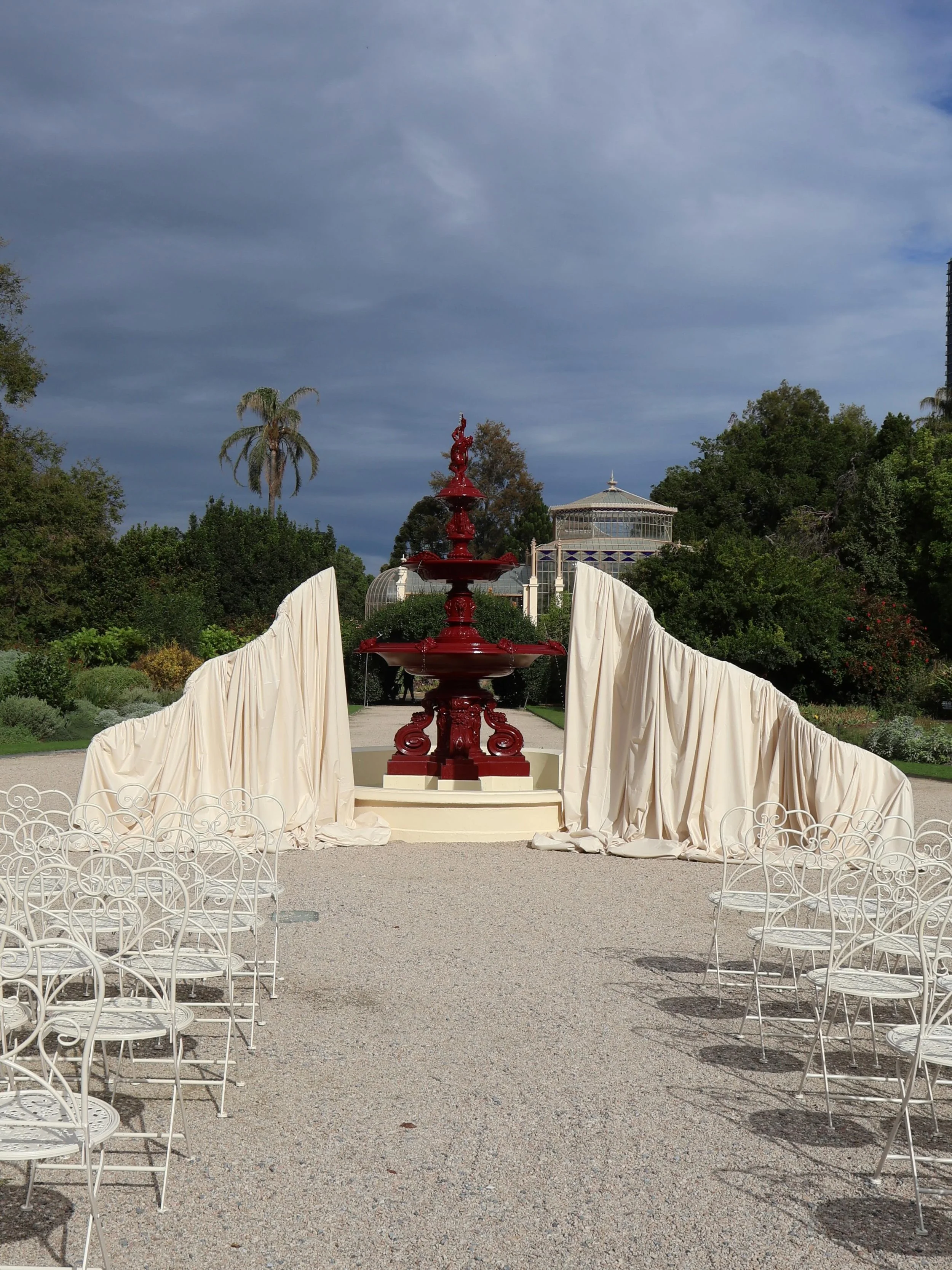 Really doesn&rsquo;t even need a caption&hellip; 
Photo credit: @thepeacefulnook 
European chairs: @simpliciteevents.co 
Planner: @stylenestadelaide 
Location: Botanic Gardens 
&bull;
&bull;
&bull;
#eventstyling #weddingdecor #weddingidea #weddingdra