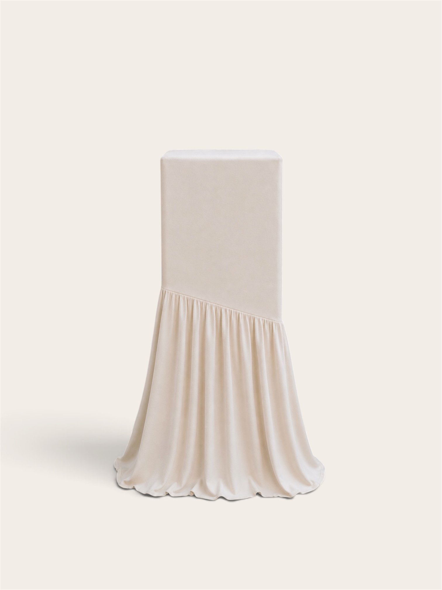 Colette Plinth Cover (cream cotton)