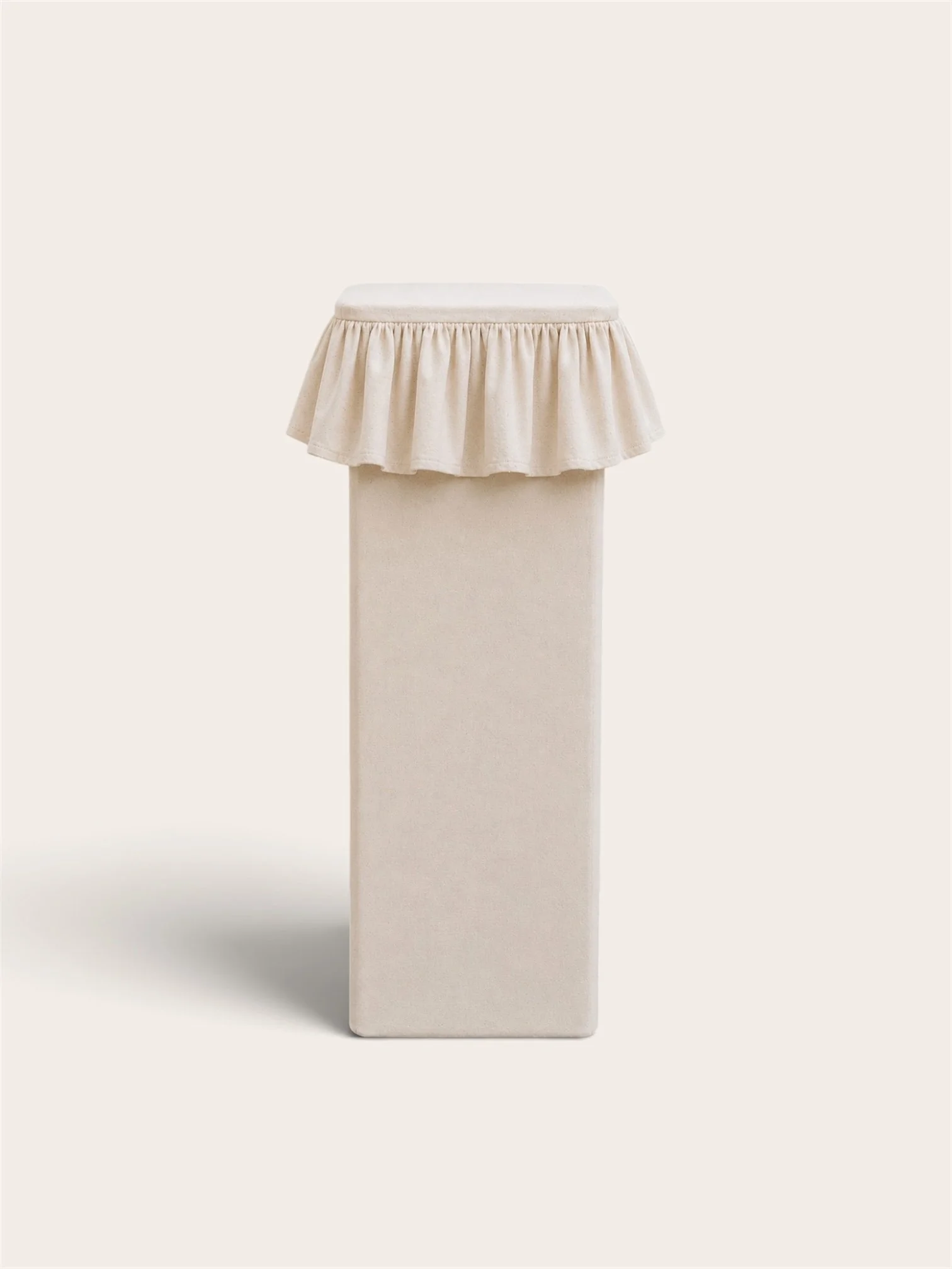 Fleur Plinth Cover (cream cotton)