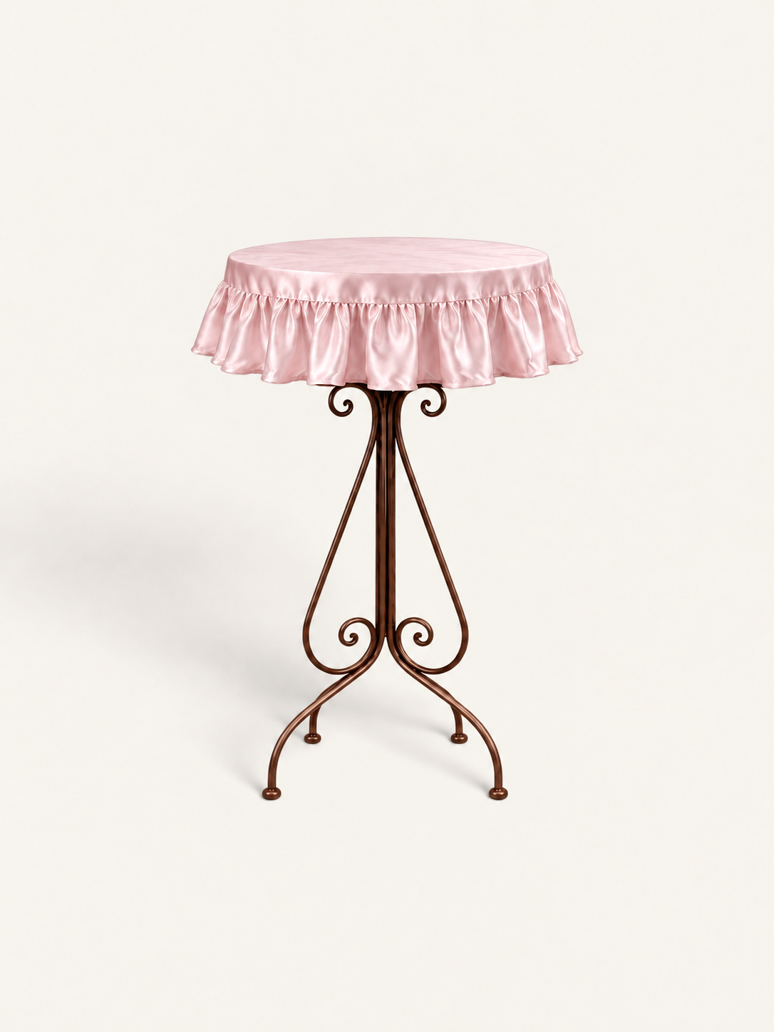 The Cocktail Edit: Pleated mini topper- blush