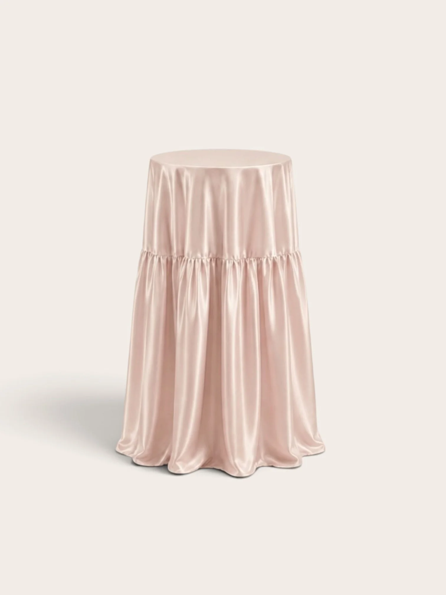Cocktail Edit: Pleated High Bar- Blush