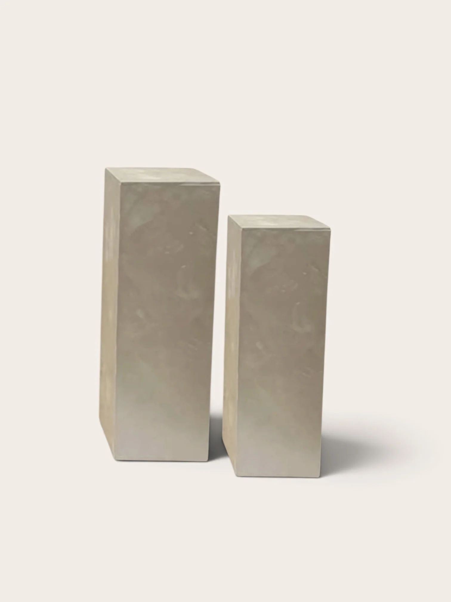 Pearl Limewash Plinths