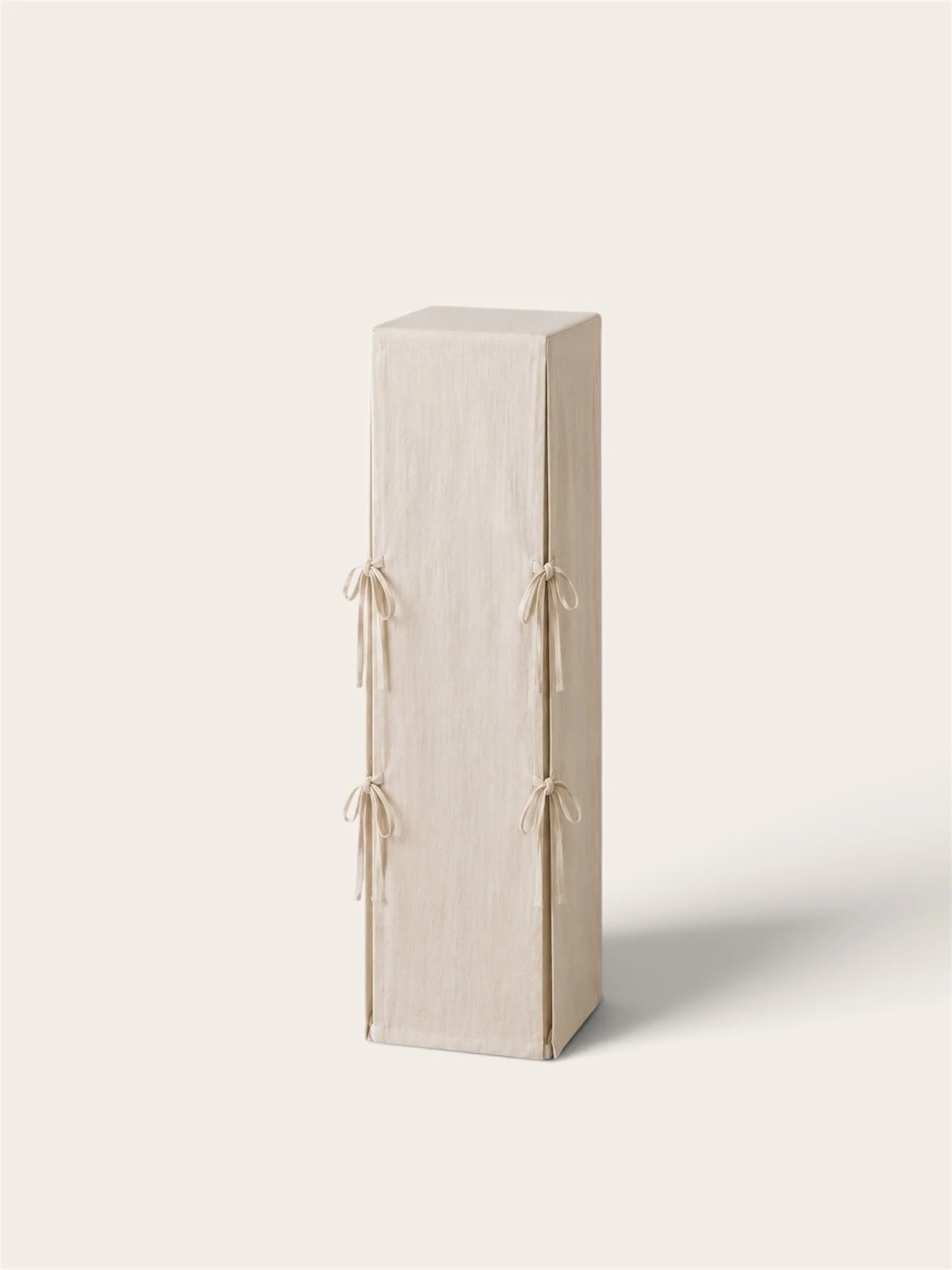 Josie Plinth Cover (cream cotton)