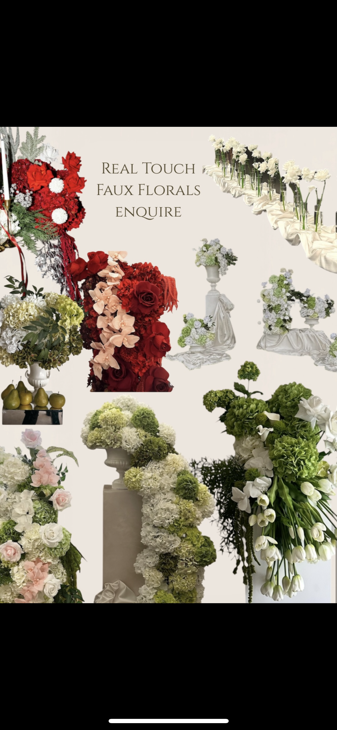 Real Touch Faux Florals