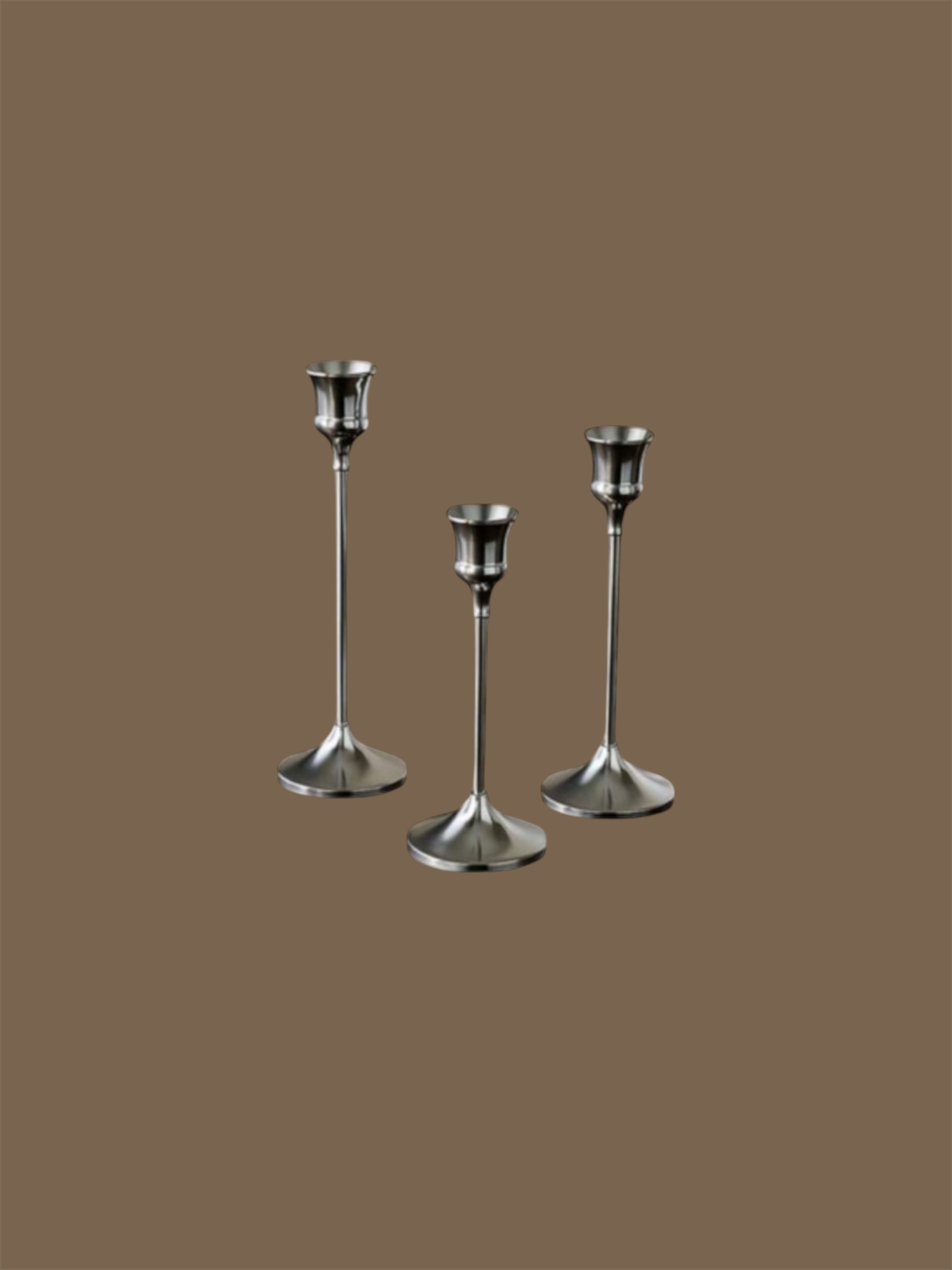 Silver Candle Sticks