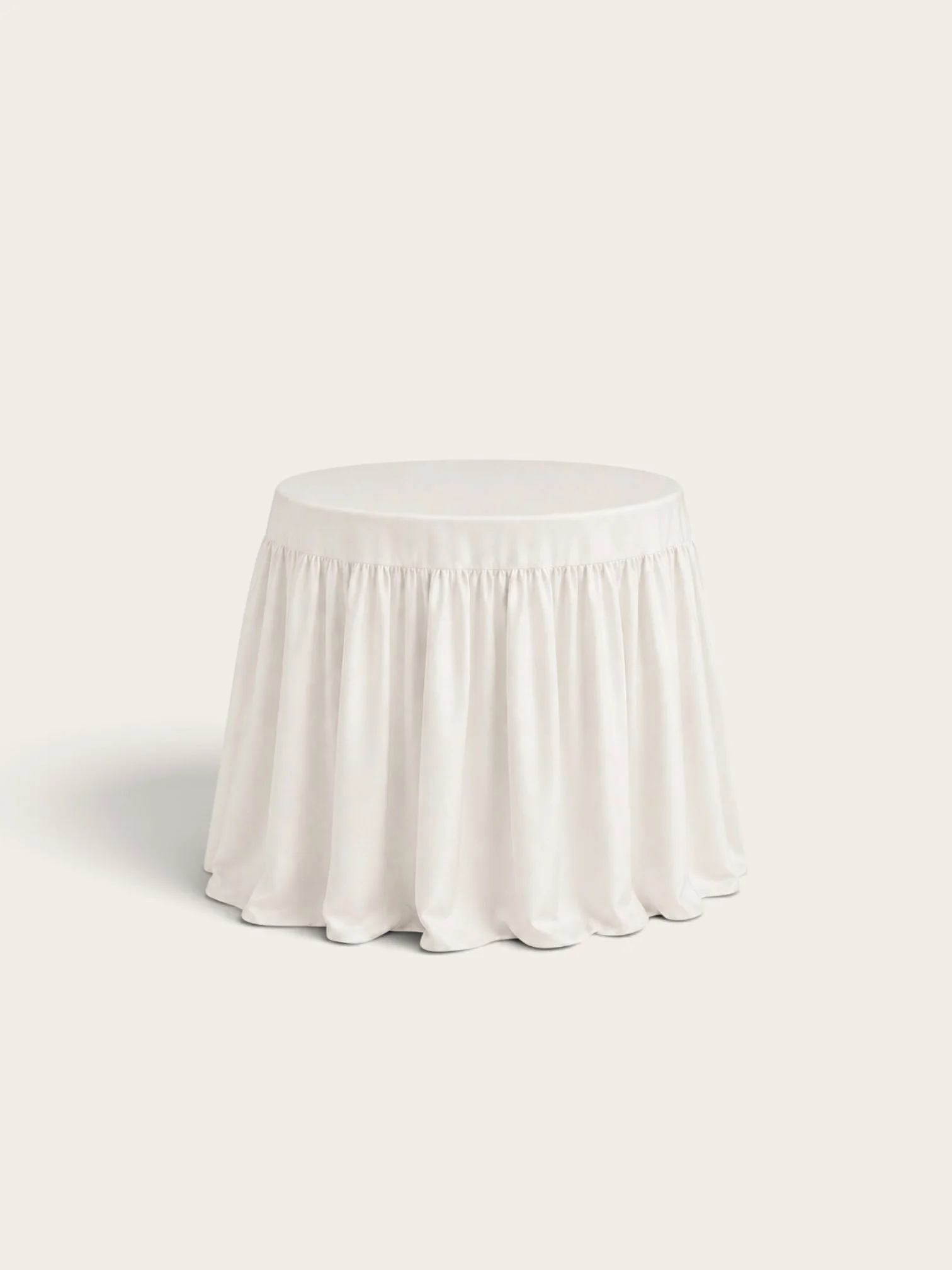 The Cocktail Edit: Pleated Cafe Matte Ivory
