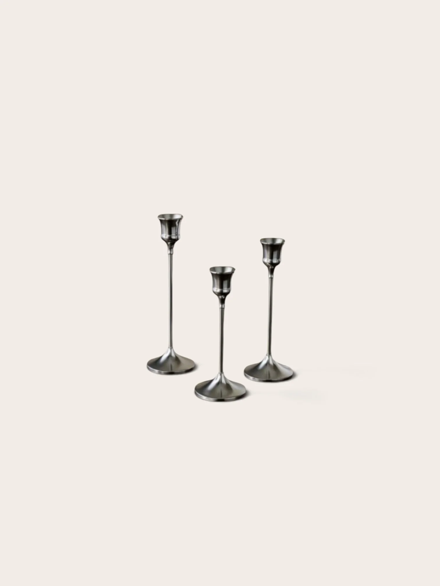 Silver Candle Holders