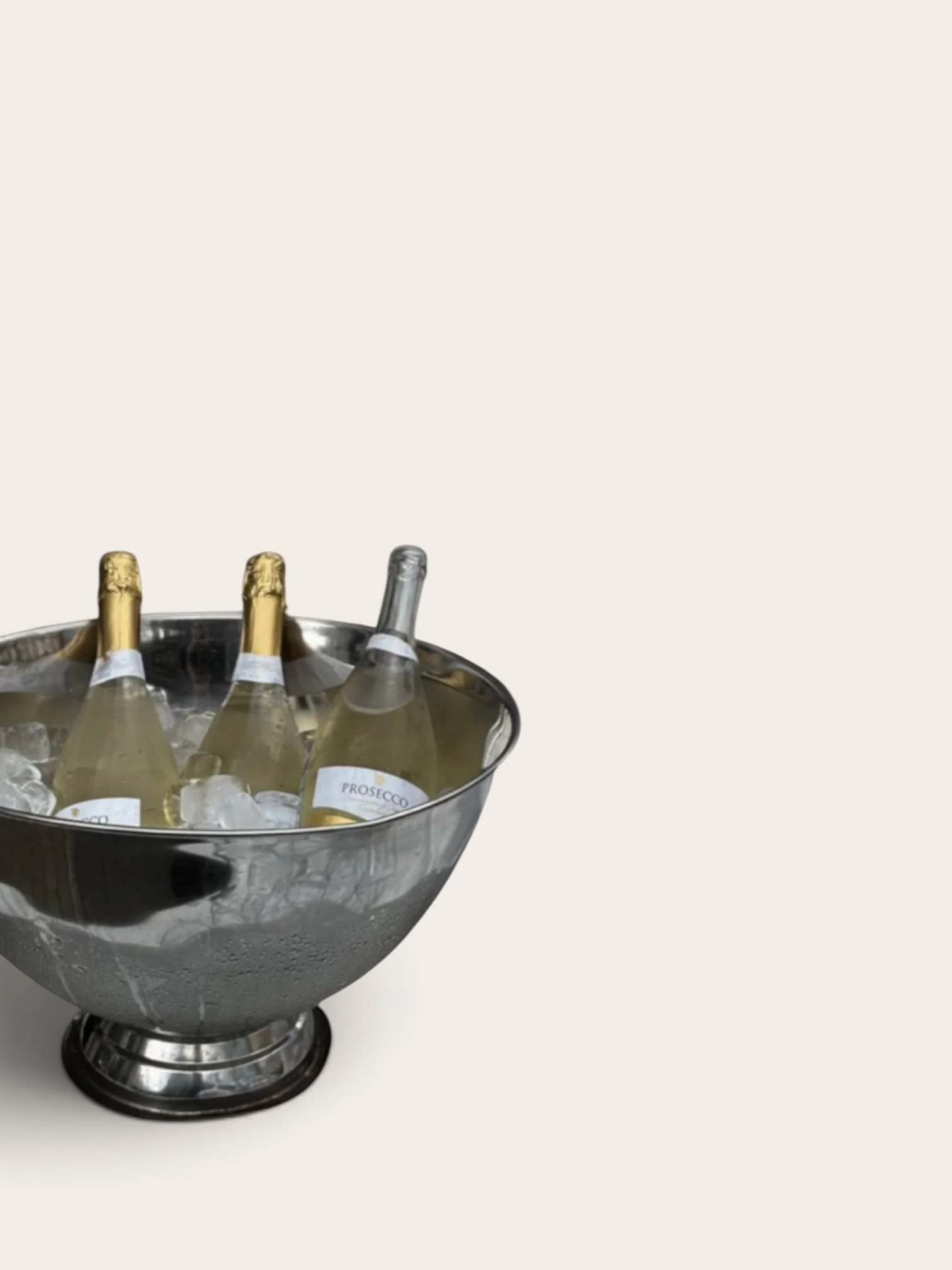 Large Silver Ice Bucket
