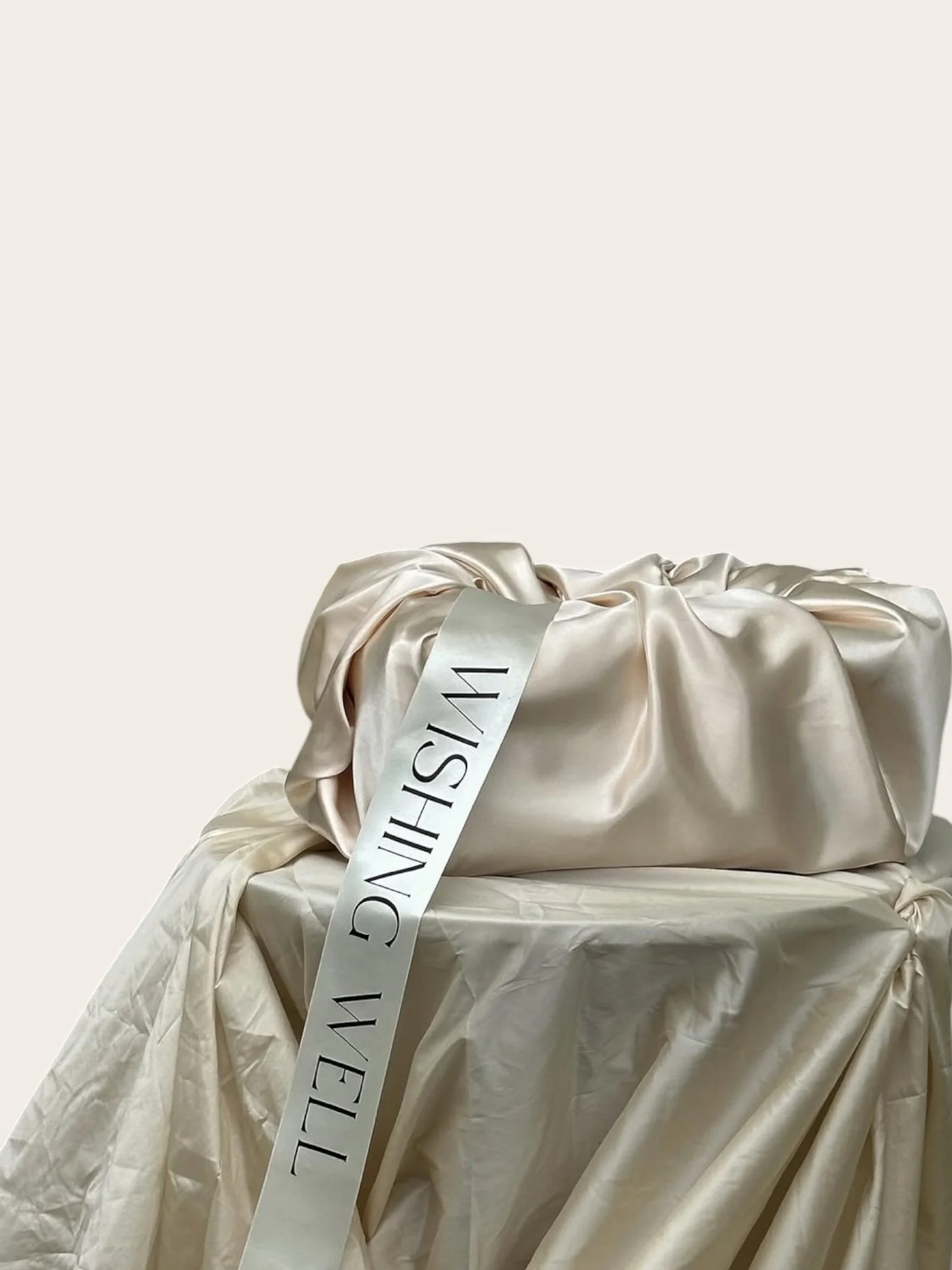 Draped in Satin Wishing Well
