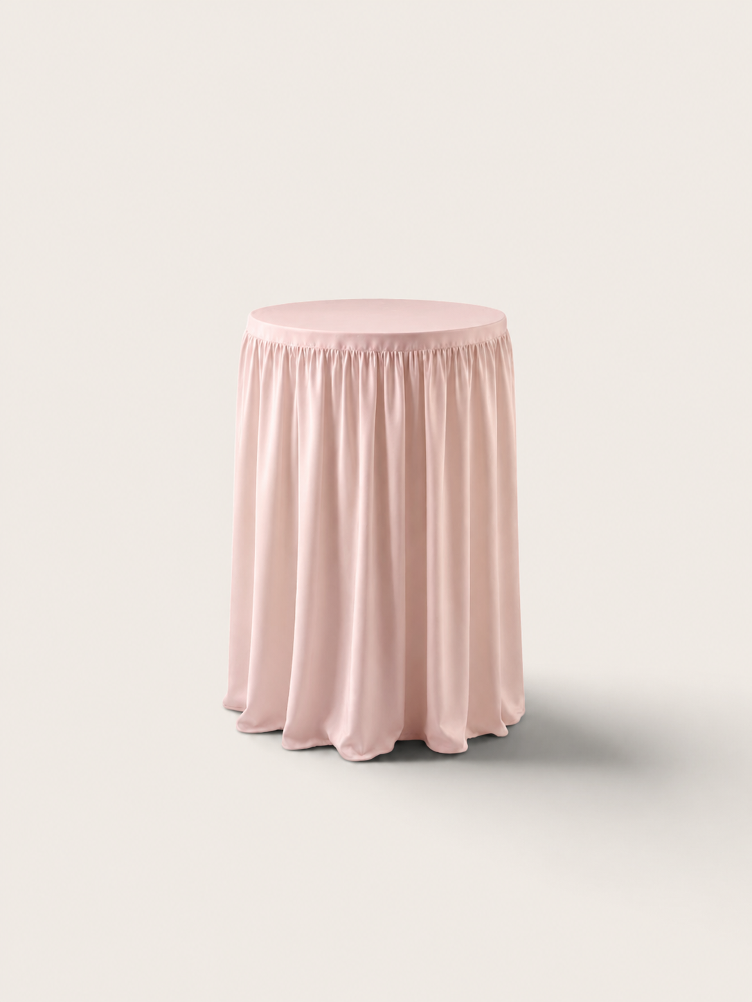 Cocktail Edit: Pleated High Bar- Blush