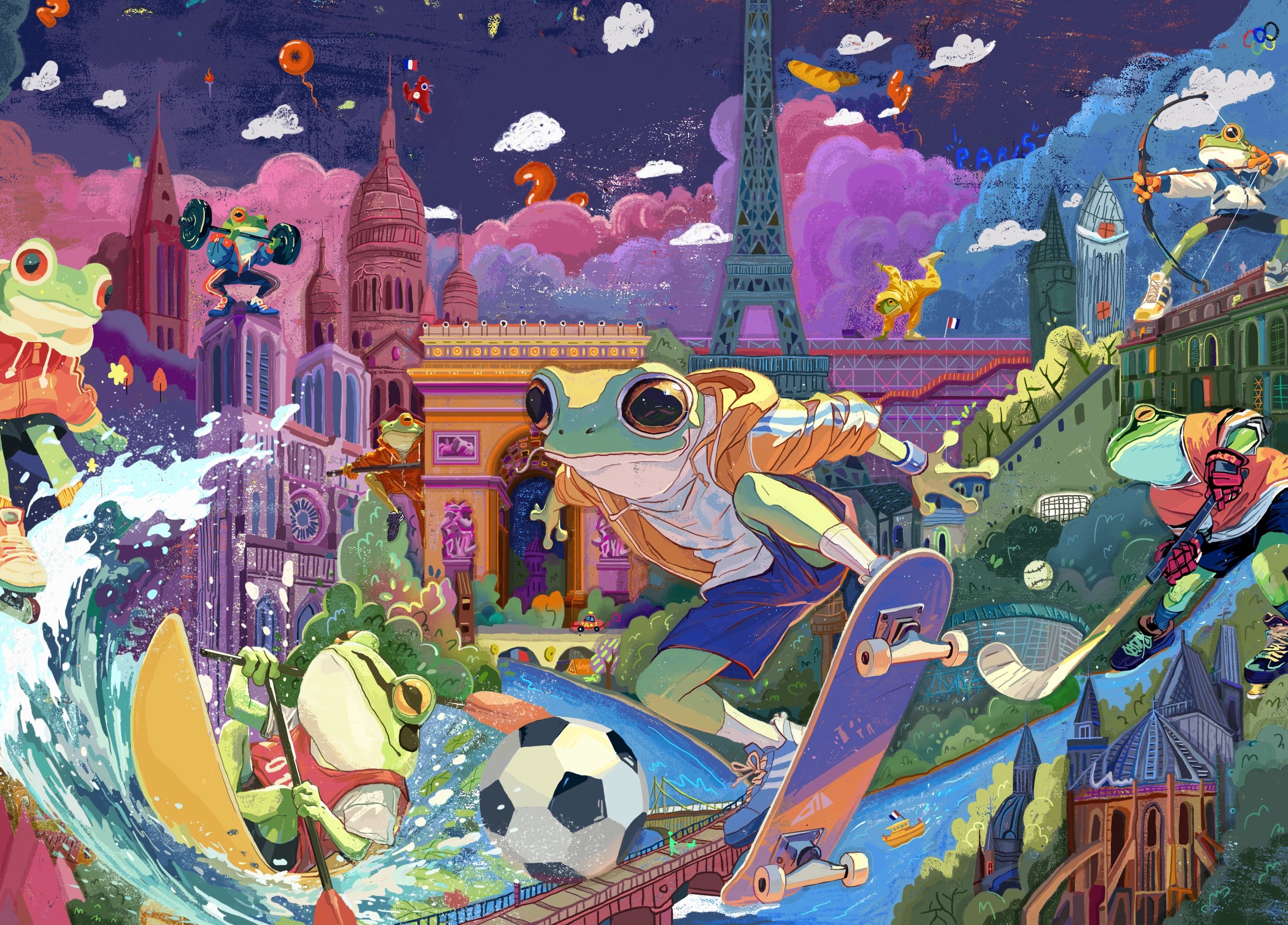 2024 Paris Summer Olympic Games & Le Chocolat des Francais