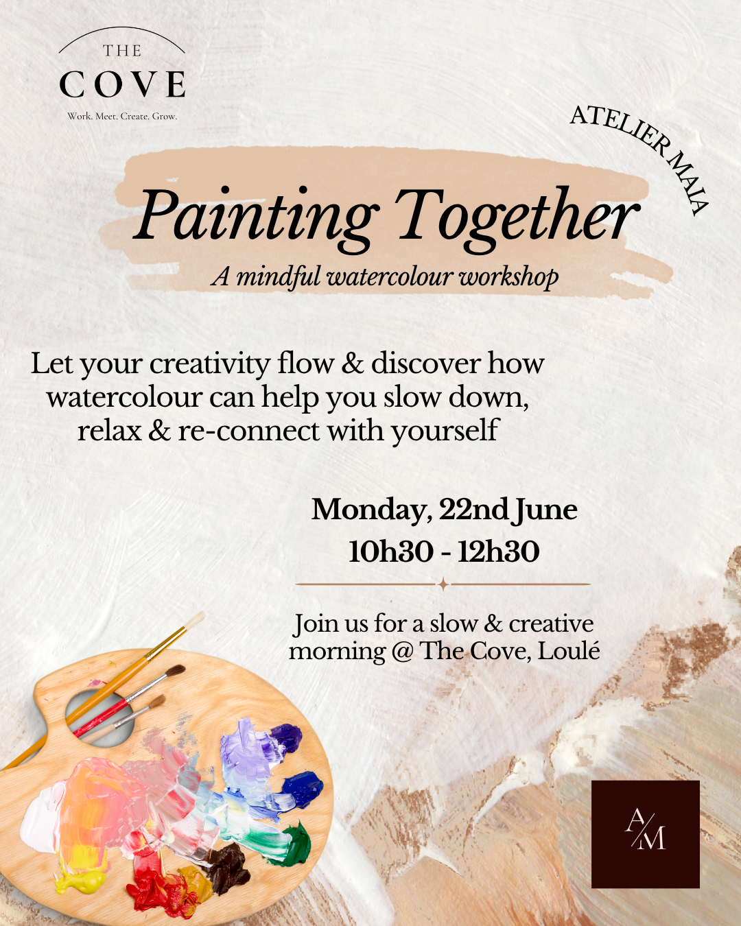 Painting Together - Atelier Maia