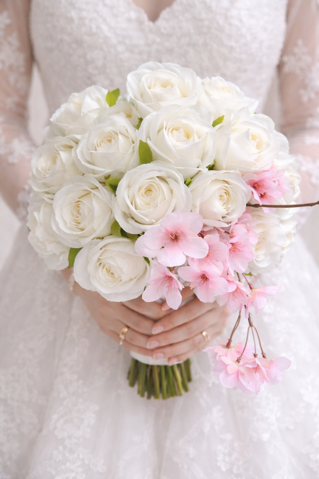 Bridal Bouquet PINK & WHITE