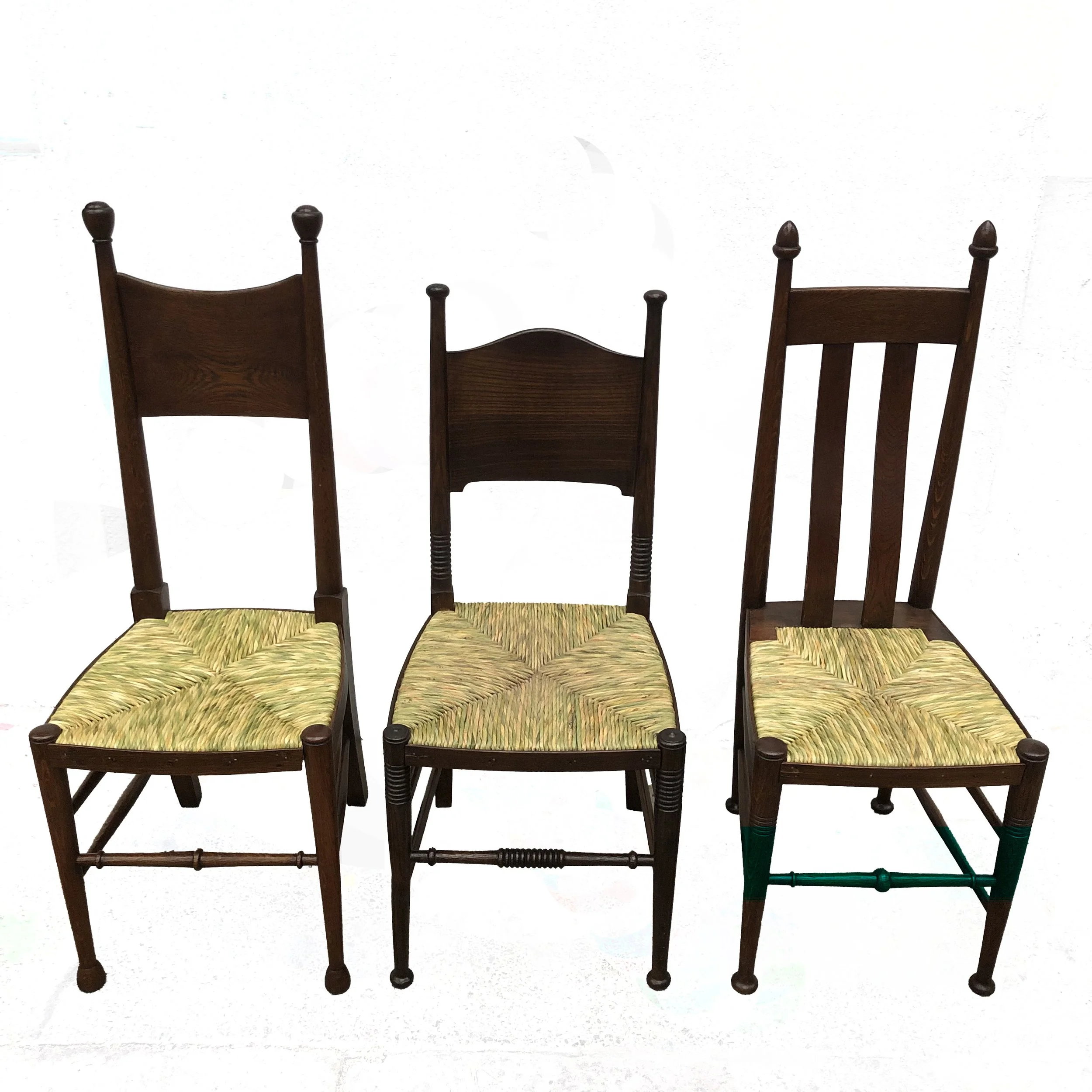 William Birch Rush Chairs