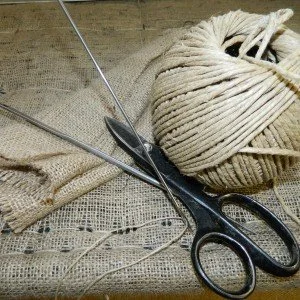 Upholstery tools and materials